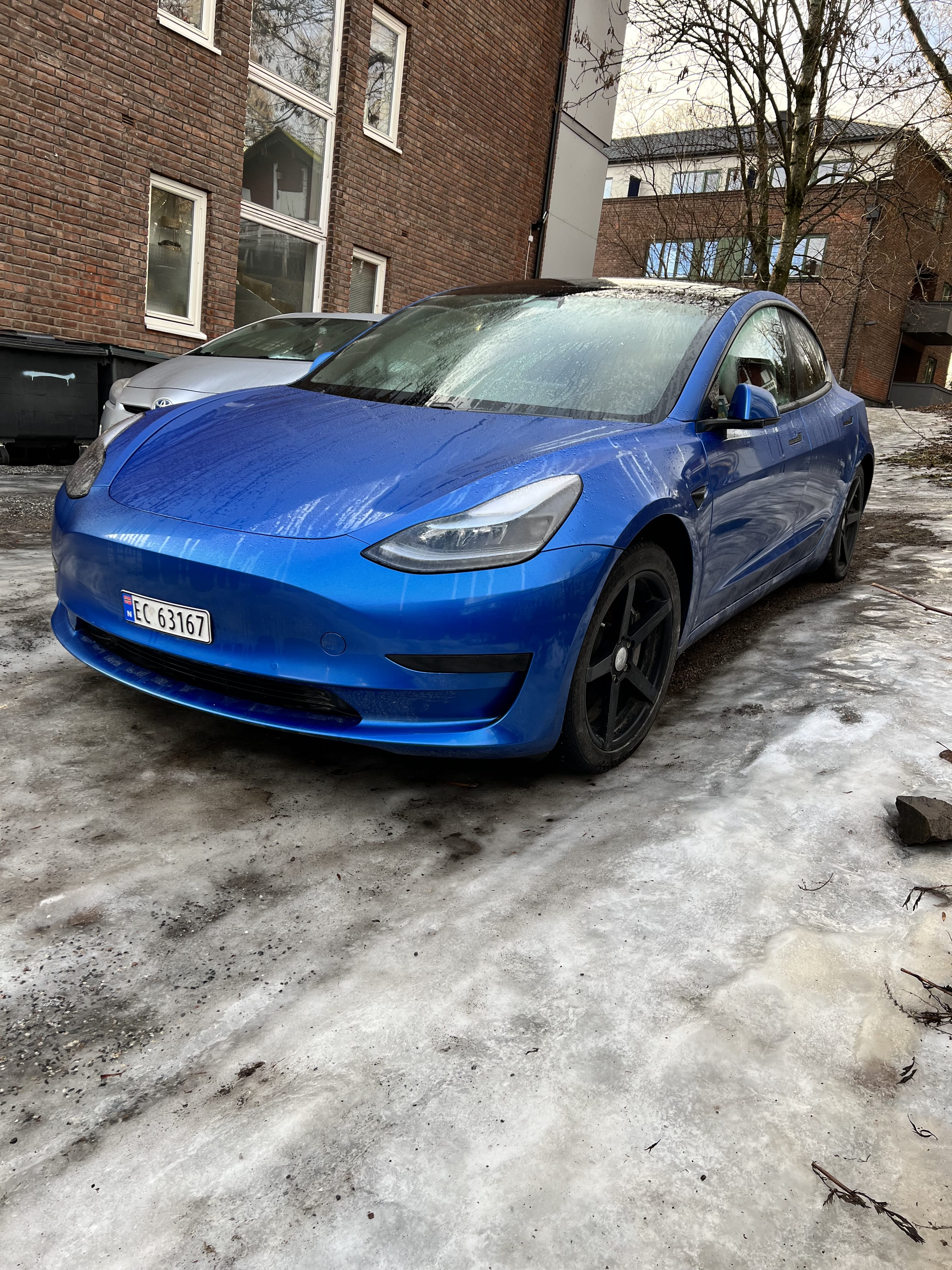 Tesla Model 3 with GPS