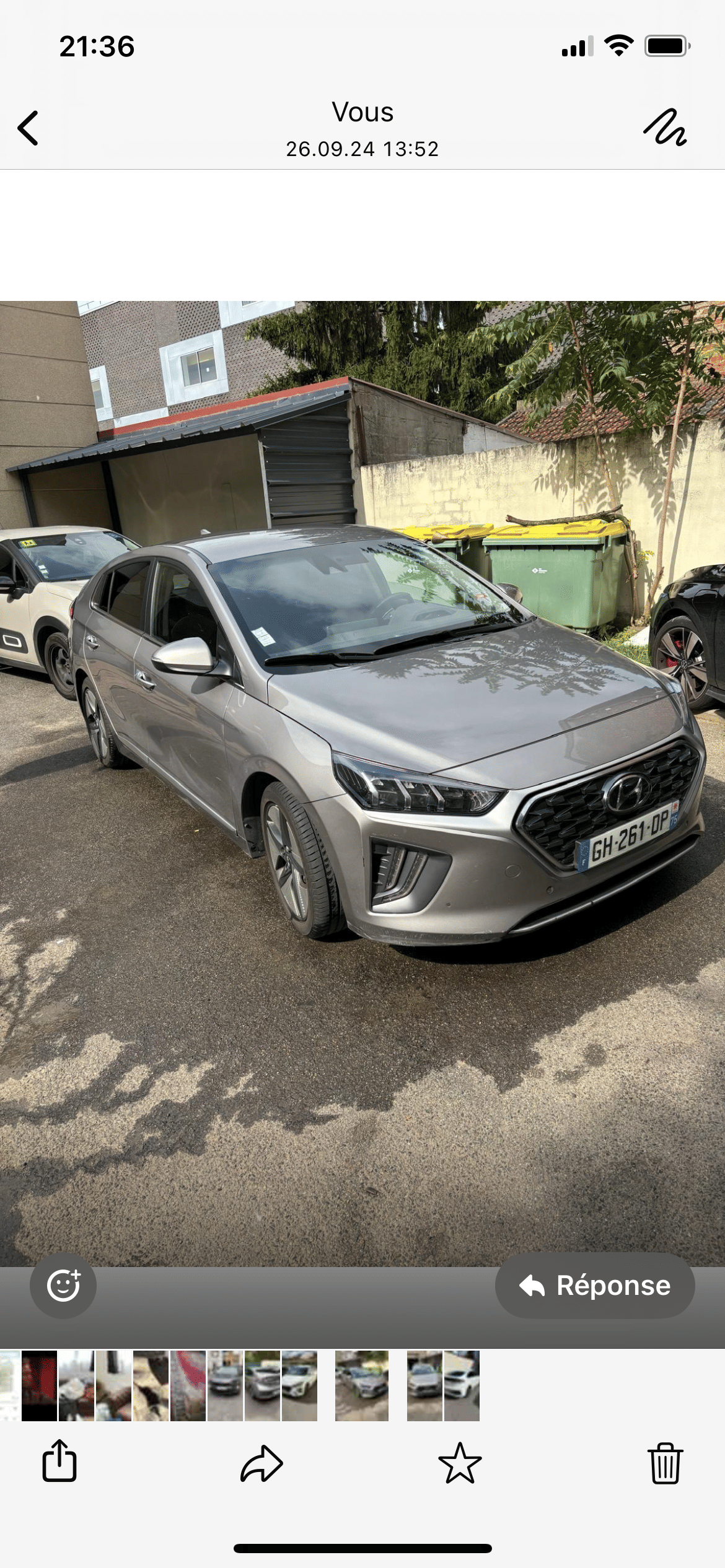 Hyundai Ioniq avec Climatisation