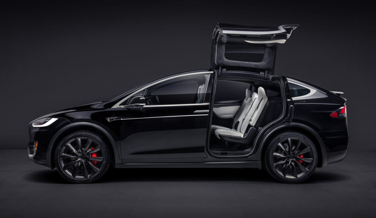 Tesla Model X, 2018, Elektrisk, automatisk