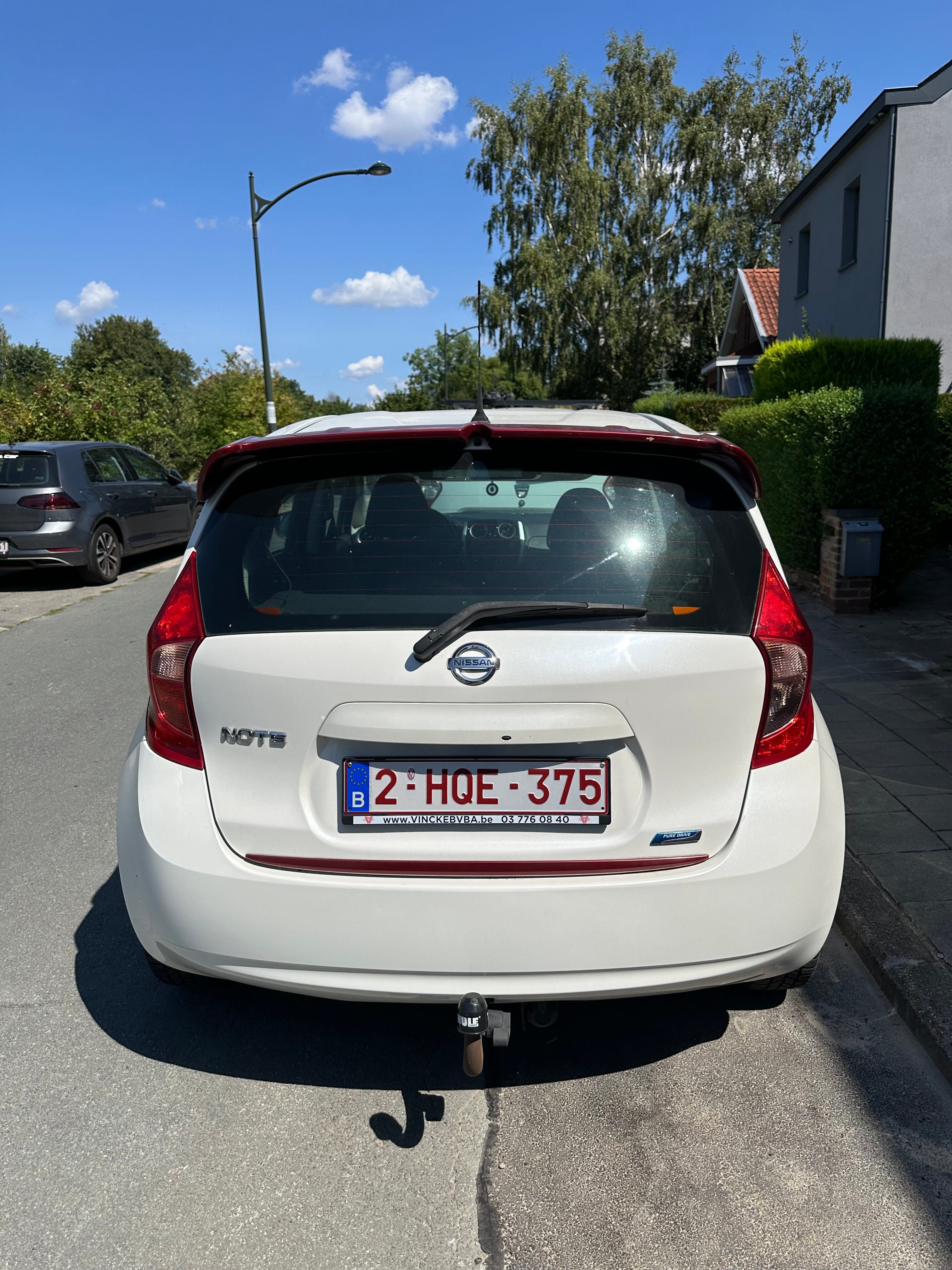Nissan Note met USB-oplaadpoorten