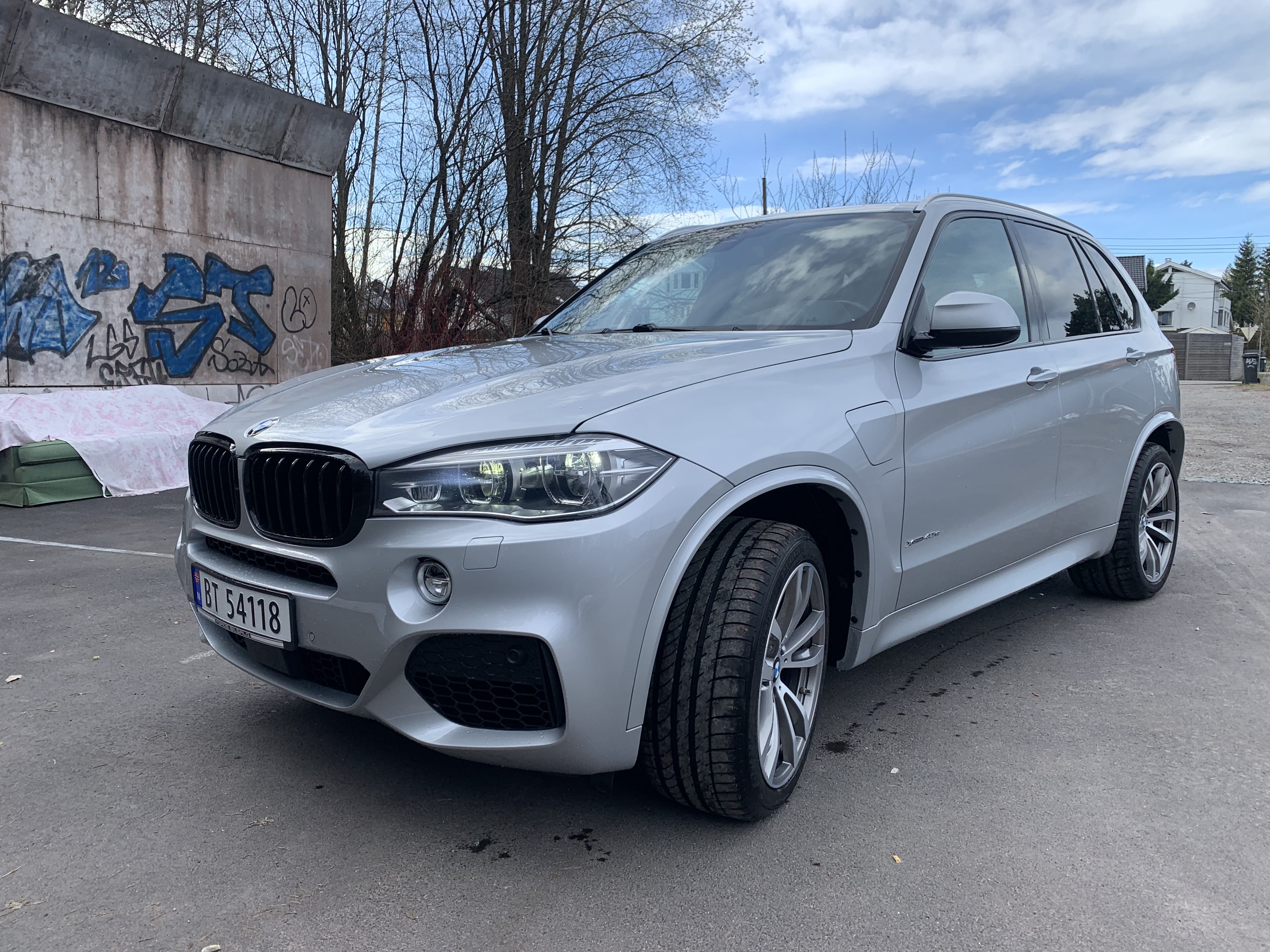 BMW X5, 2016, Blyfri 95 / Elektrisk (hybrid), automatisk