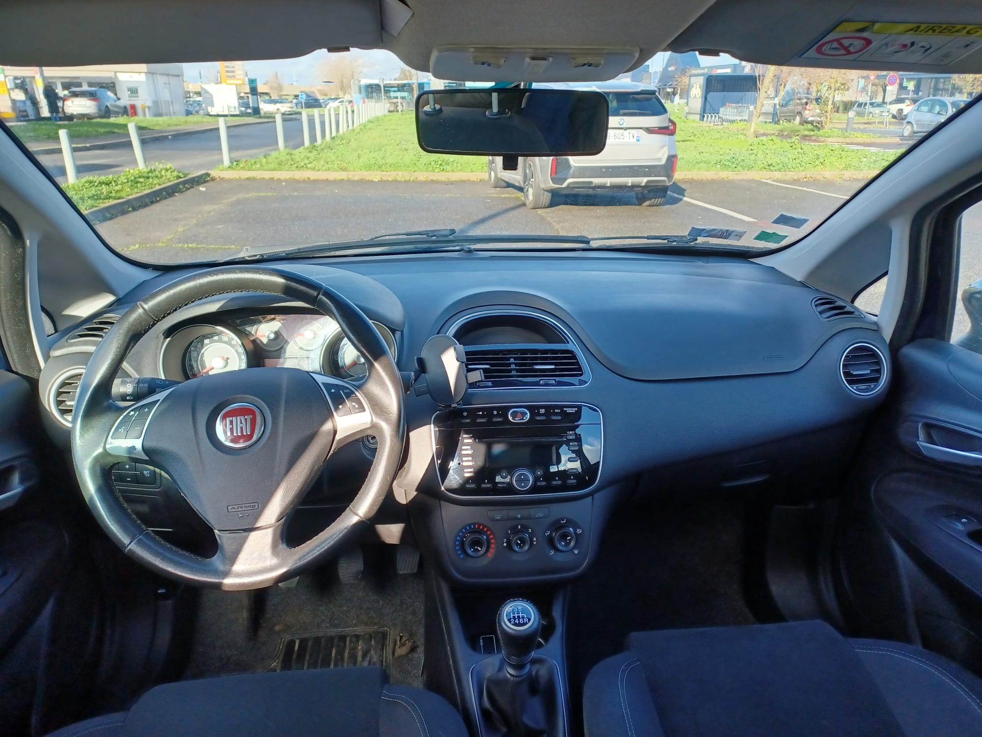 Fiat Punto Evo avec Entrée audio / iPod