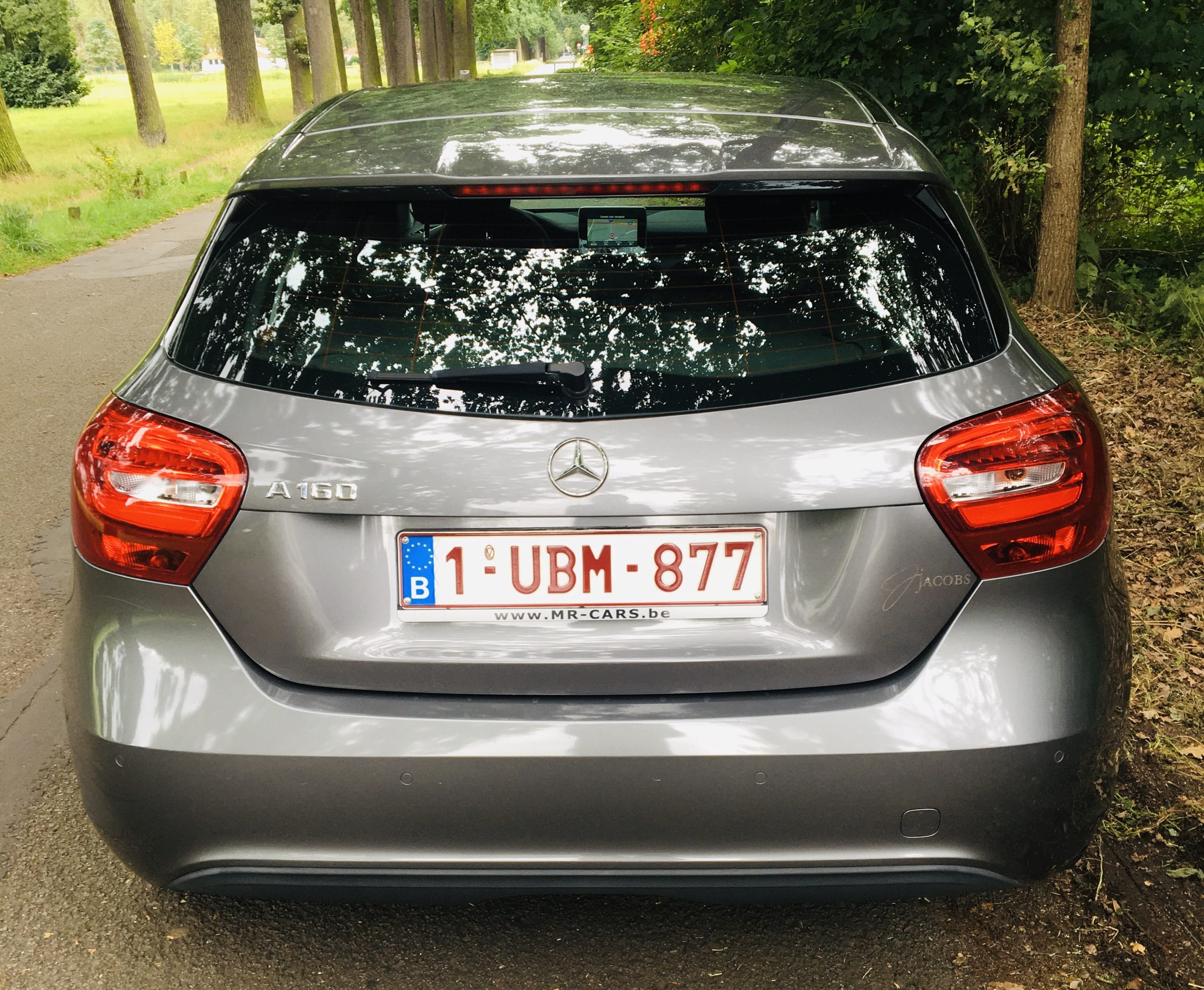 Mercedes A-Klasse met GPS