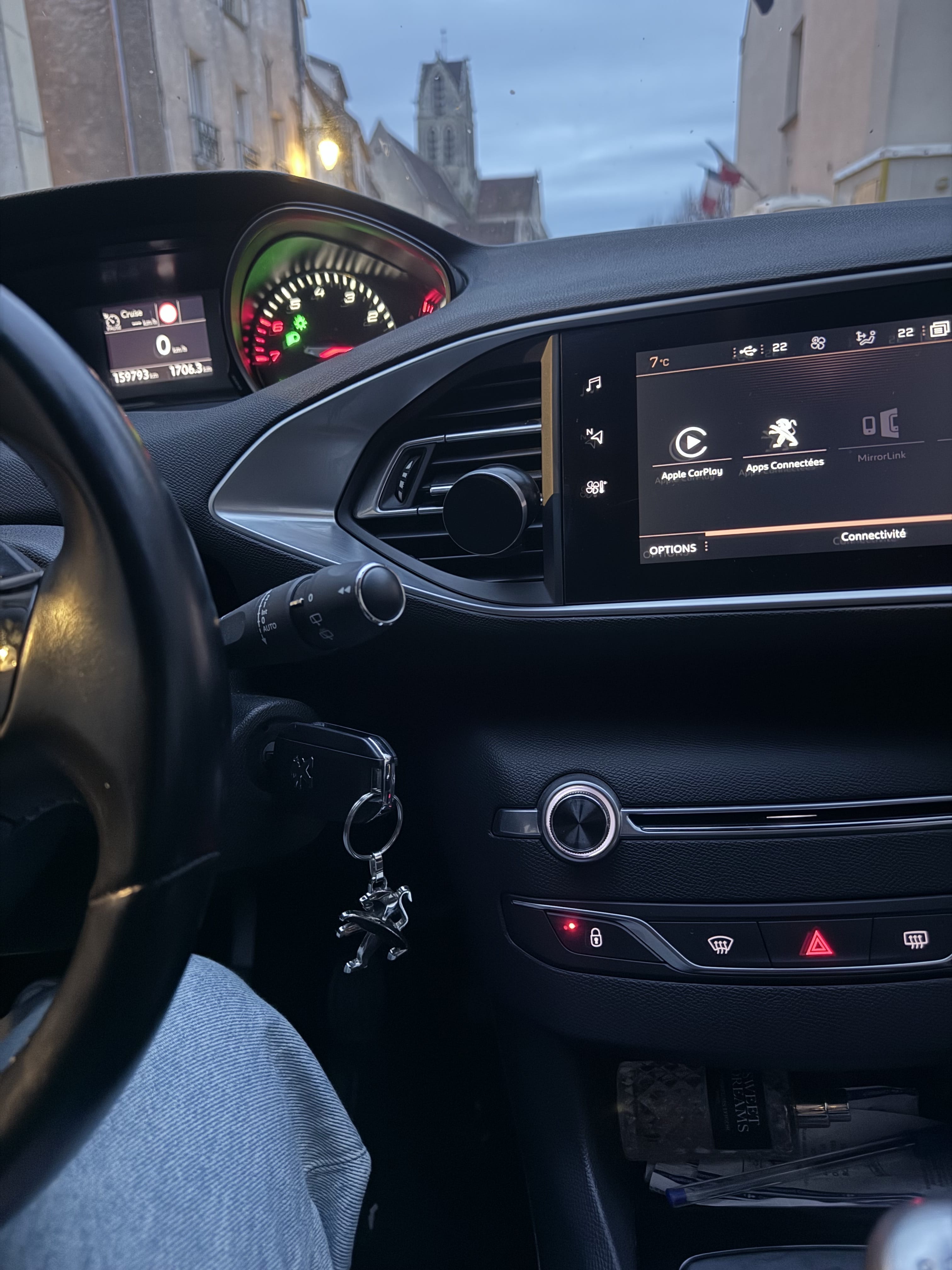 Peugeot 308 avec GPS