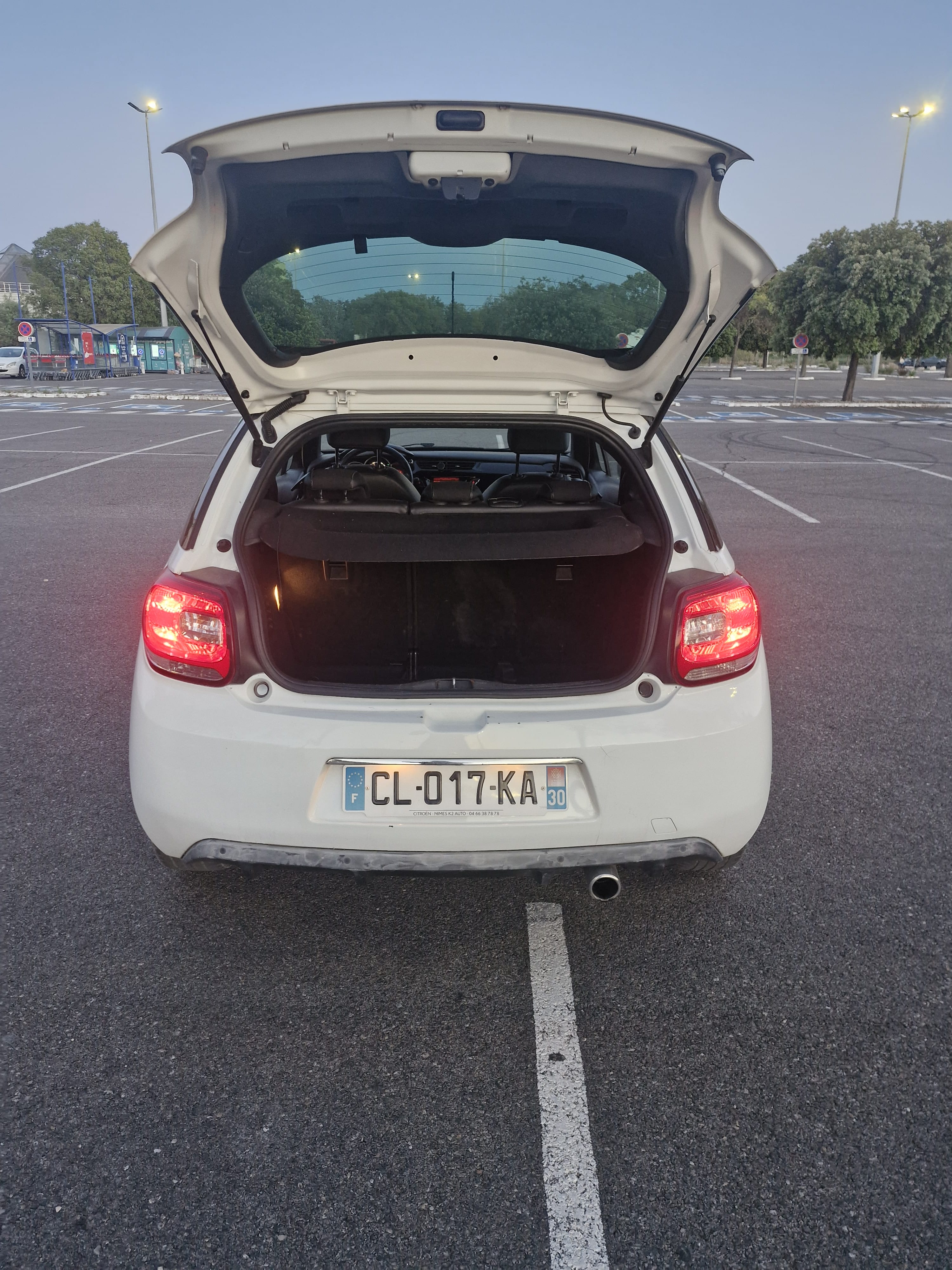 Citroen DS3 avec Siège bébé