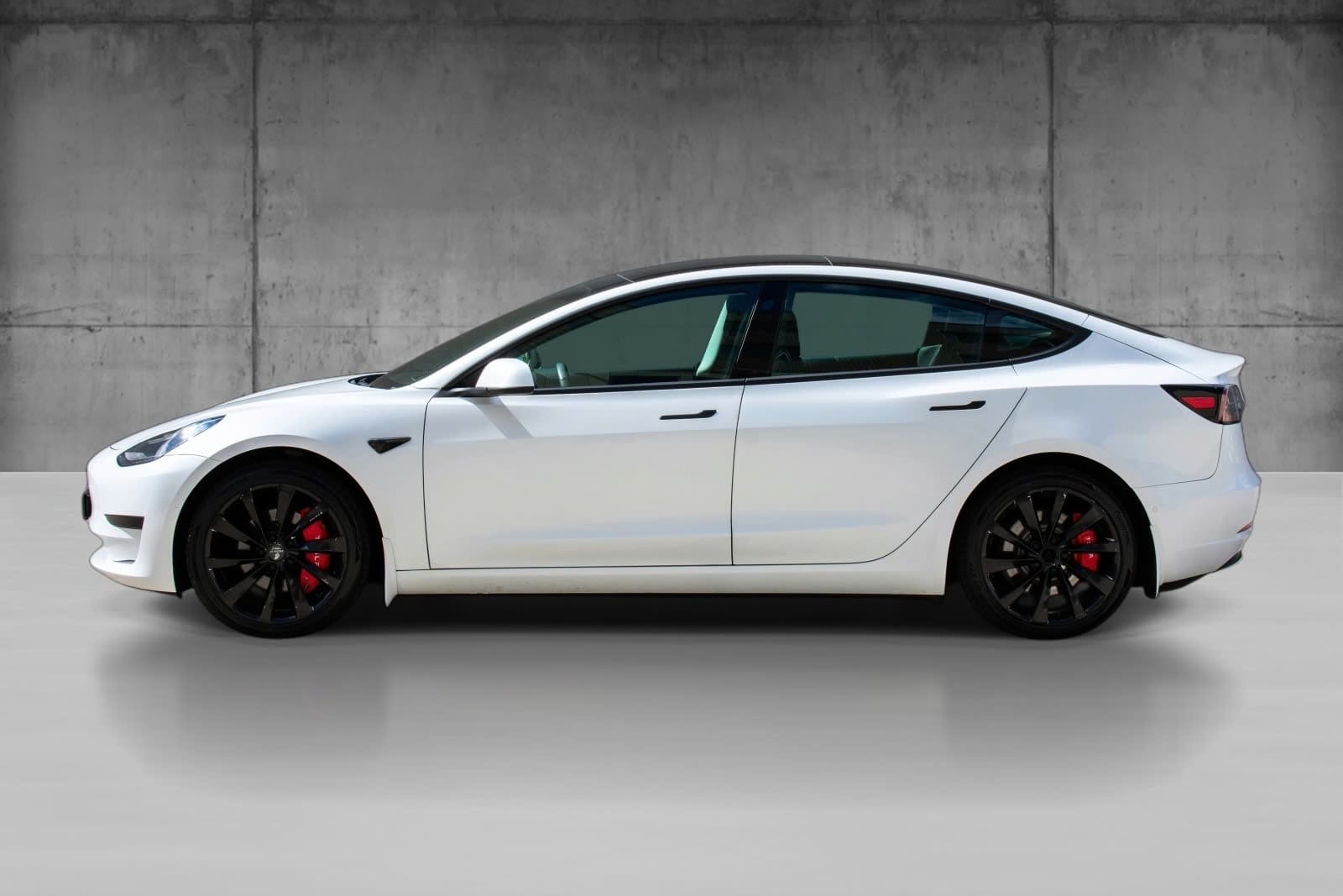 Tesla Model 3 med Aircondition