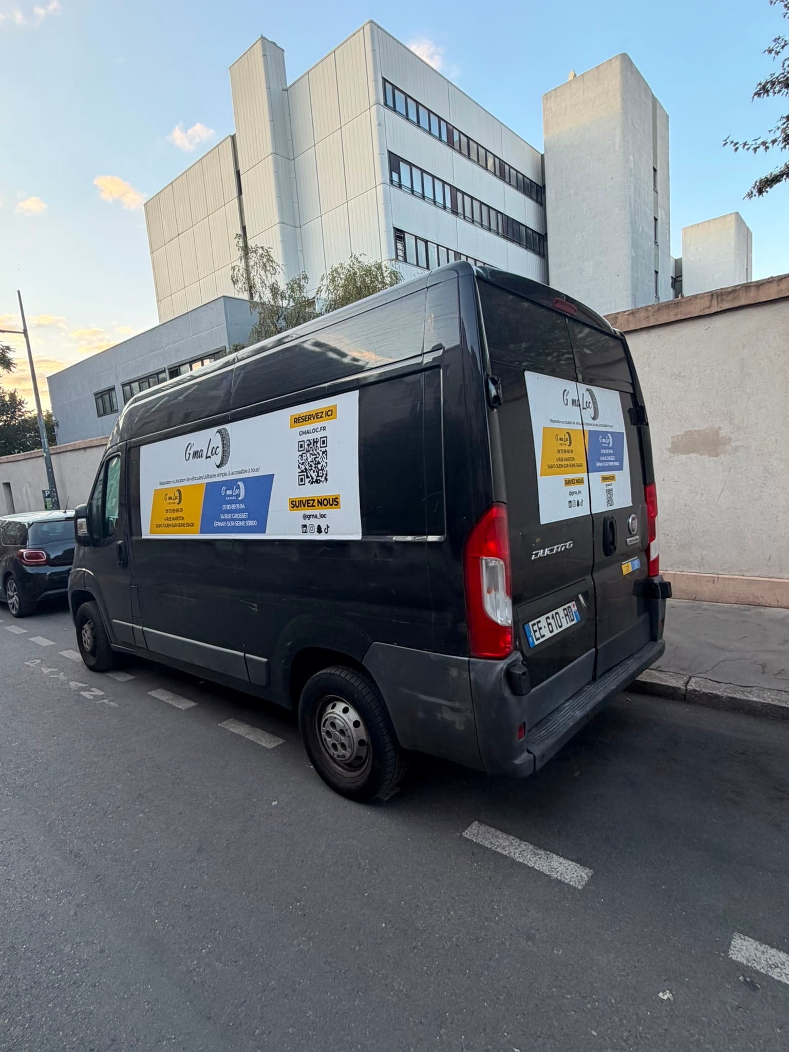 Fiat Ducato avec GPS