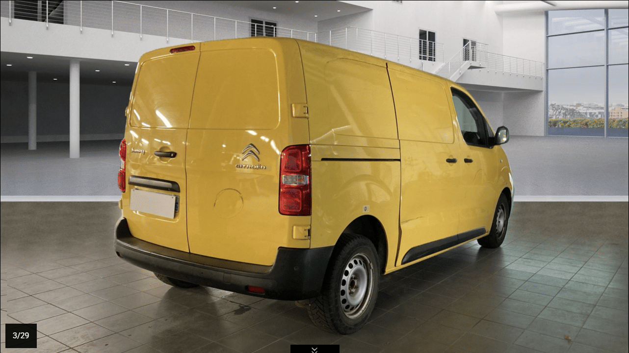 Citroen Jumpy 6m3 - caméra de recul avec GPS