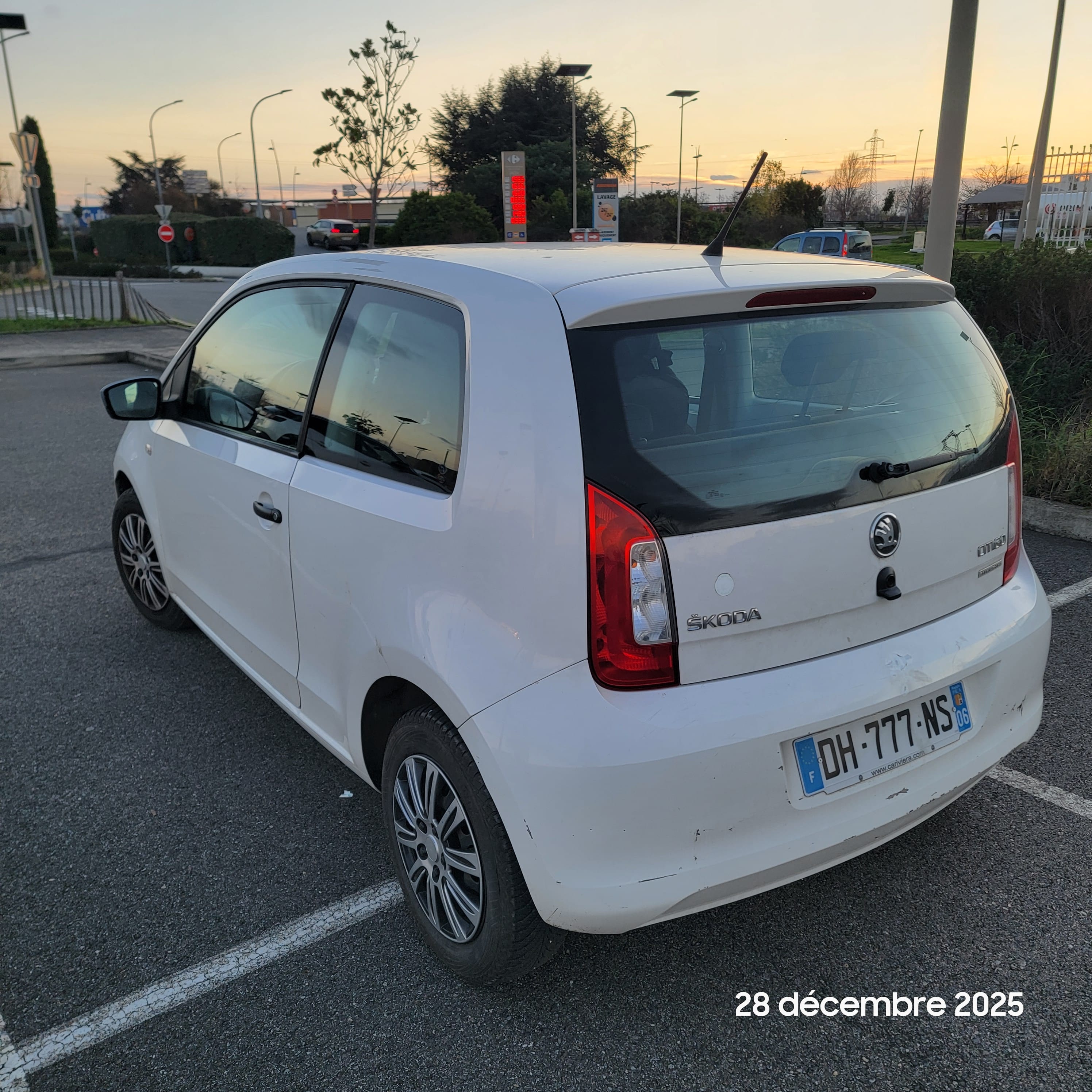 Skoda Citigo avec GPS
