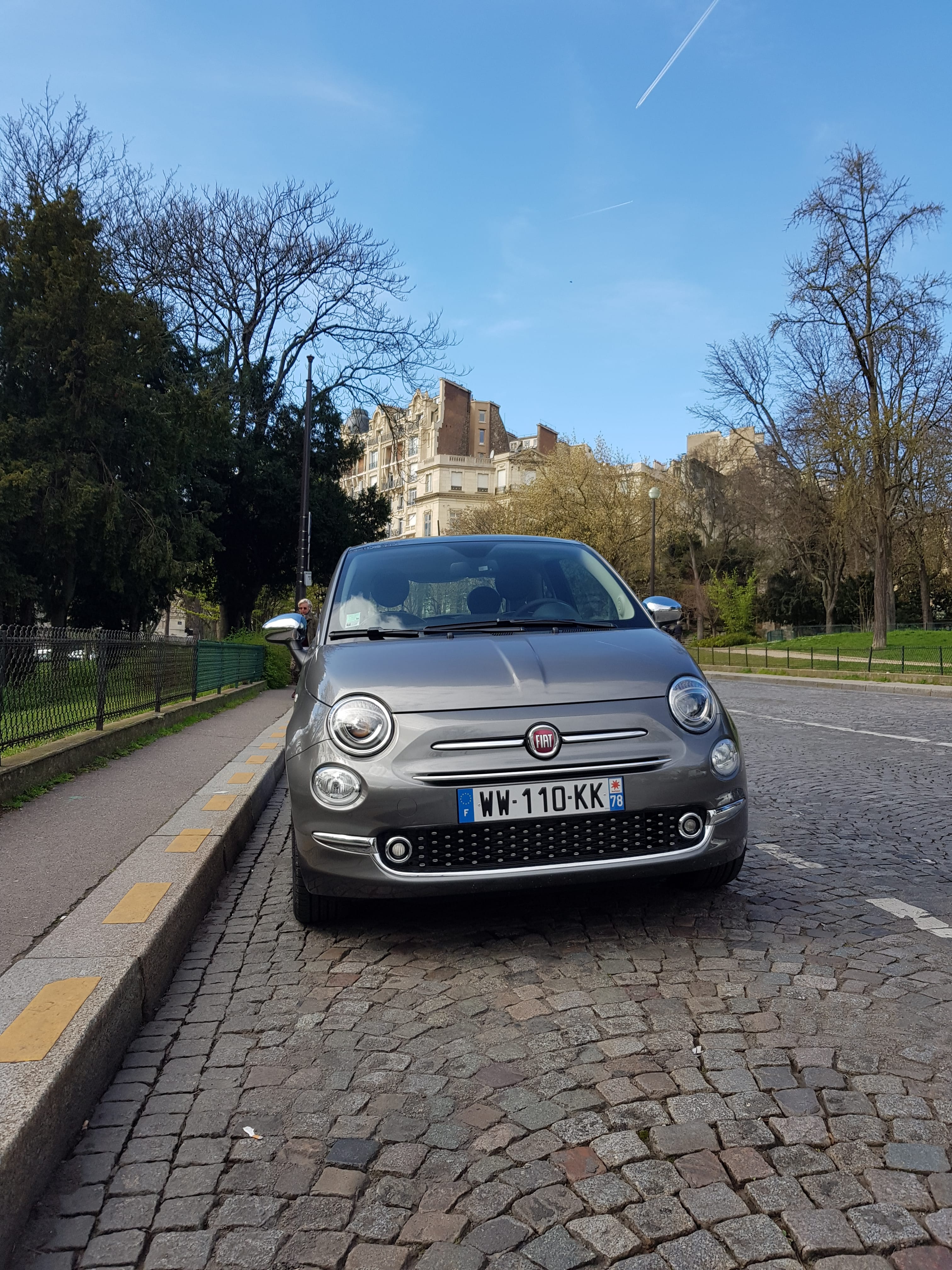 Fiat 500 Anthracite Chrome avec Audio Bluetooth