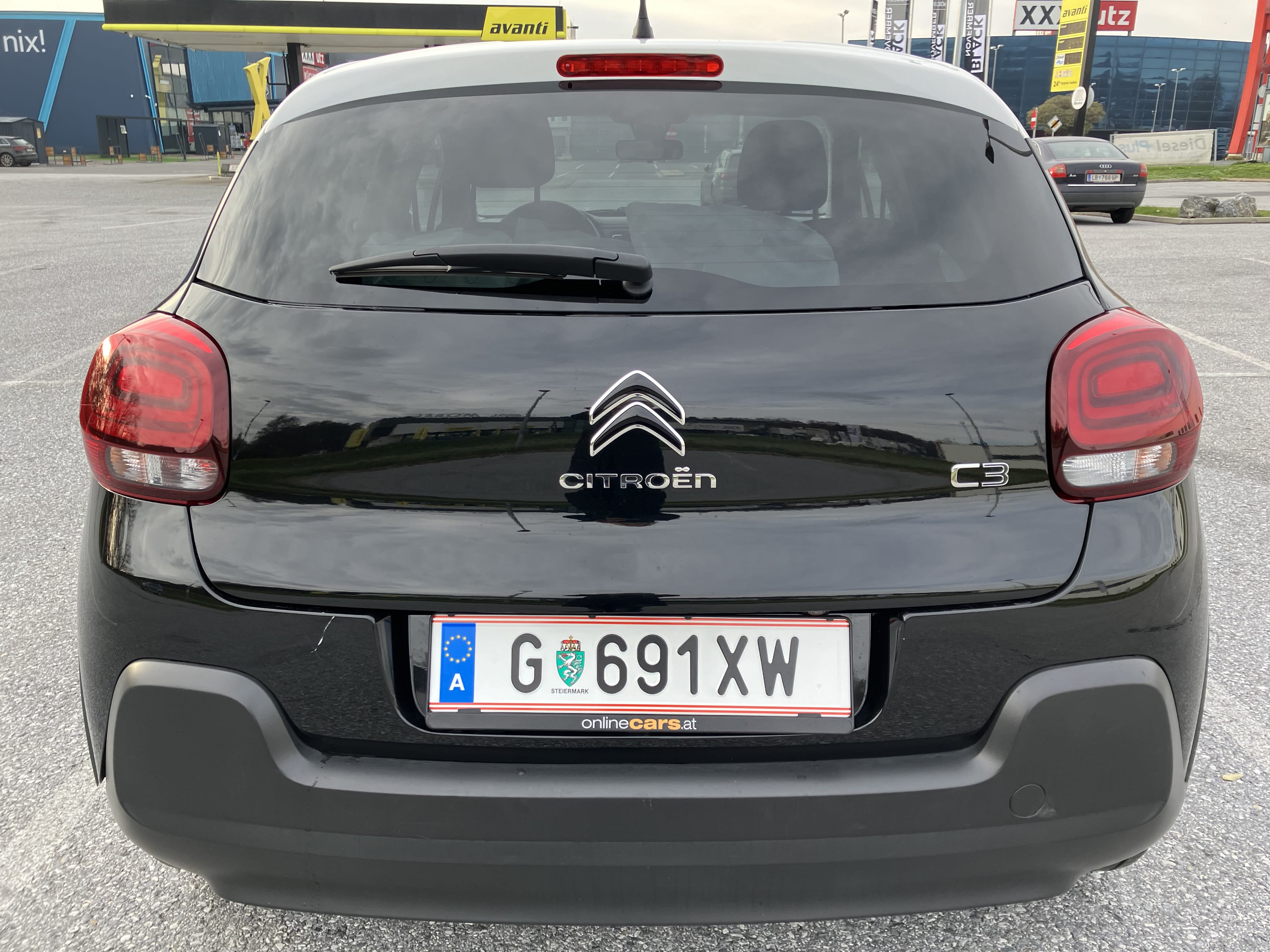 Citroen C3 mit Navigationsgerät