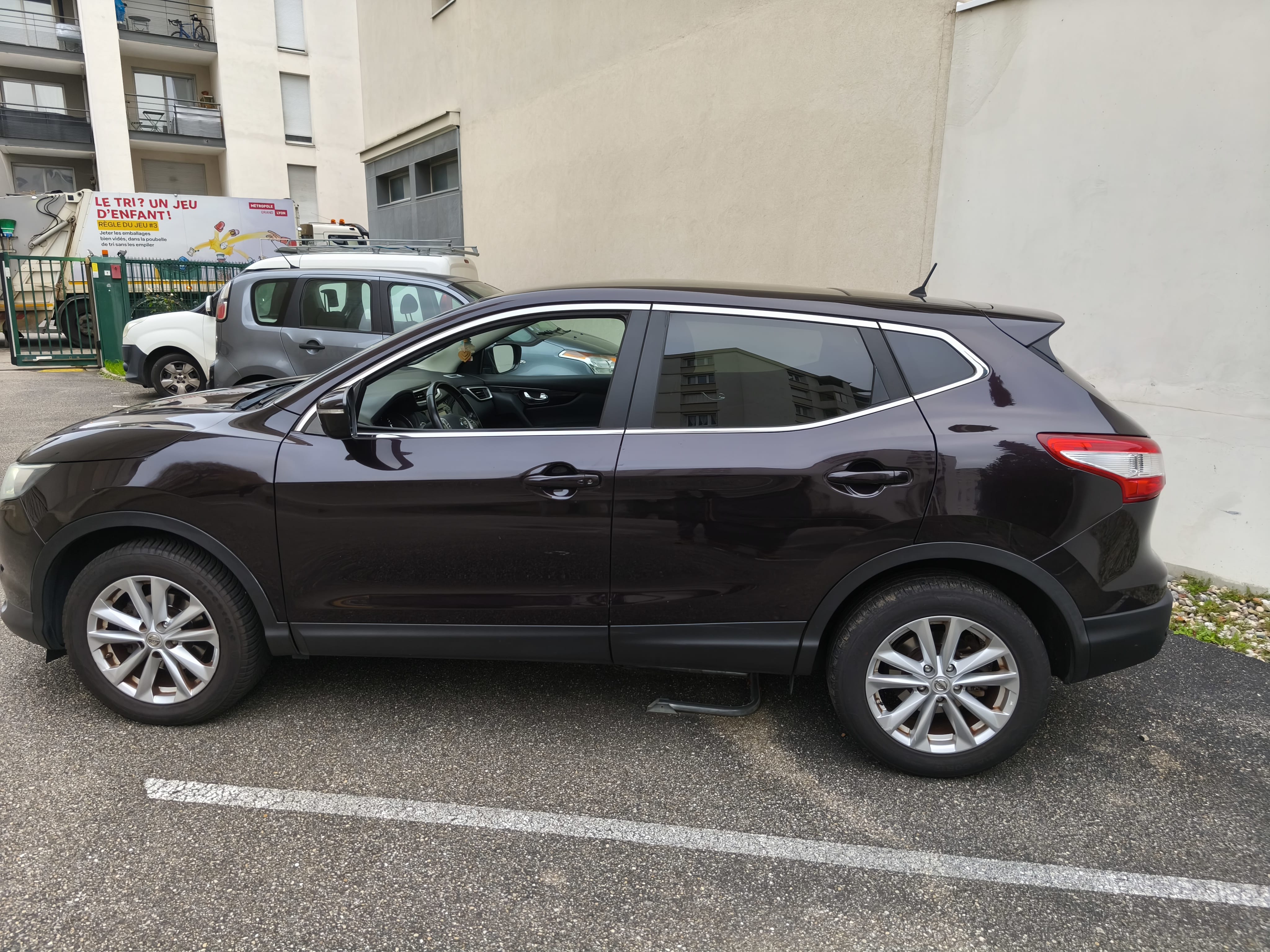 Nissan Qashqai avec Siège bébé