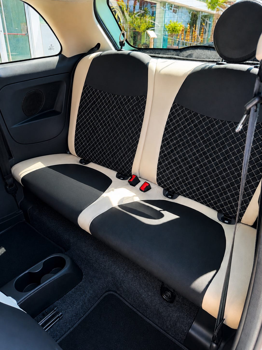 Fiat 500 C Híbrido mit Apple CarPlay