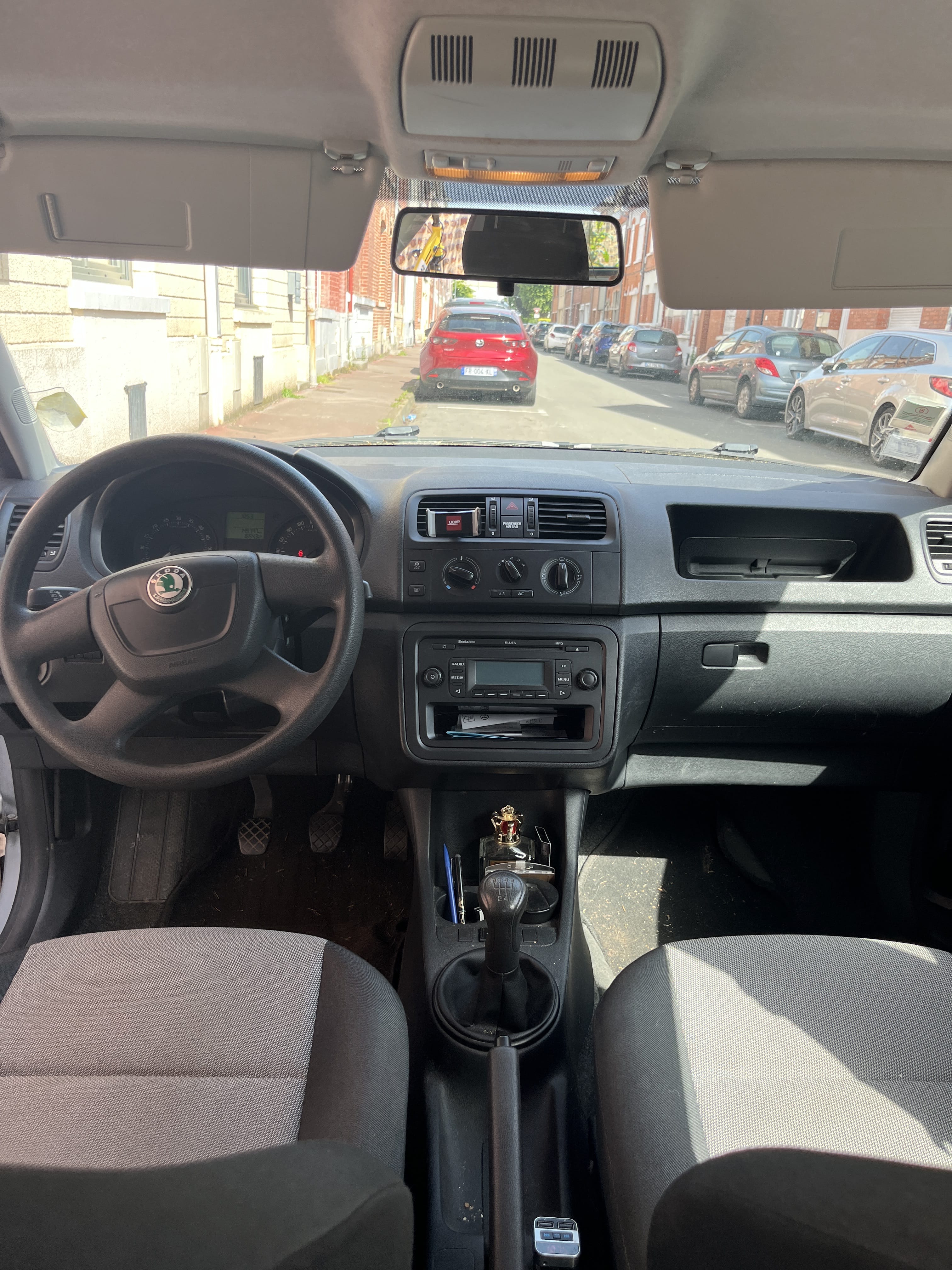Skoda Fabia avec Autoradio