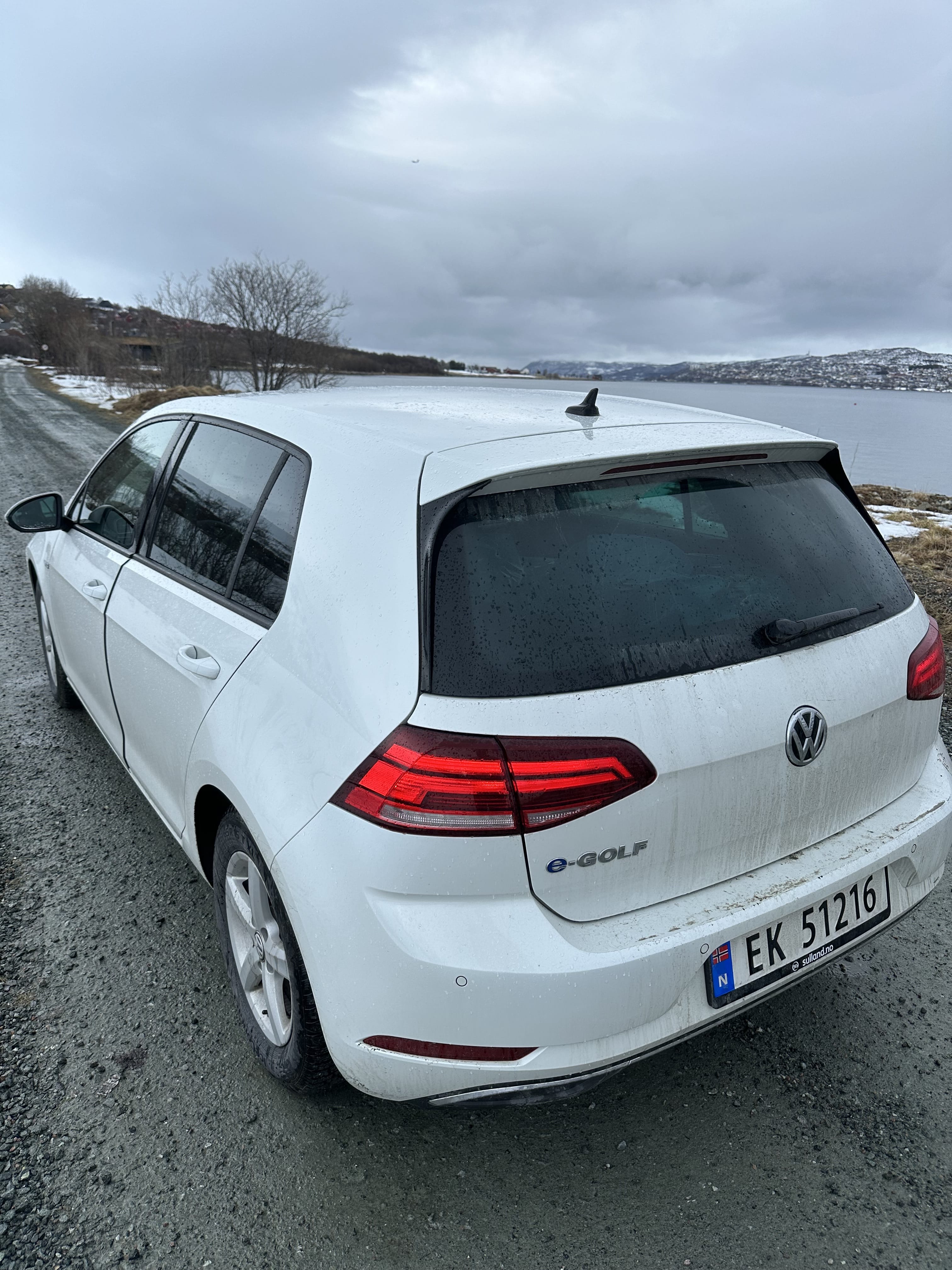 Volkswagen e-Golf met GPS