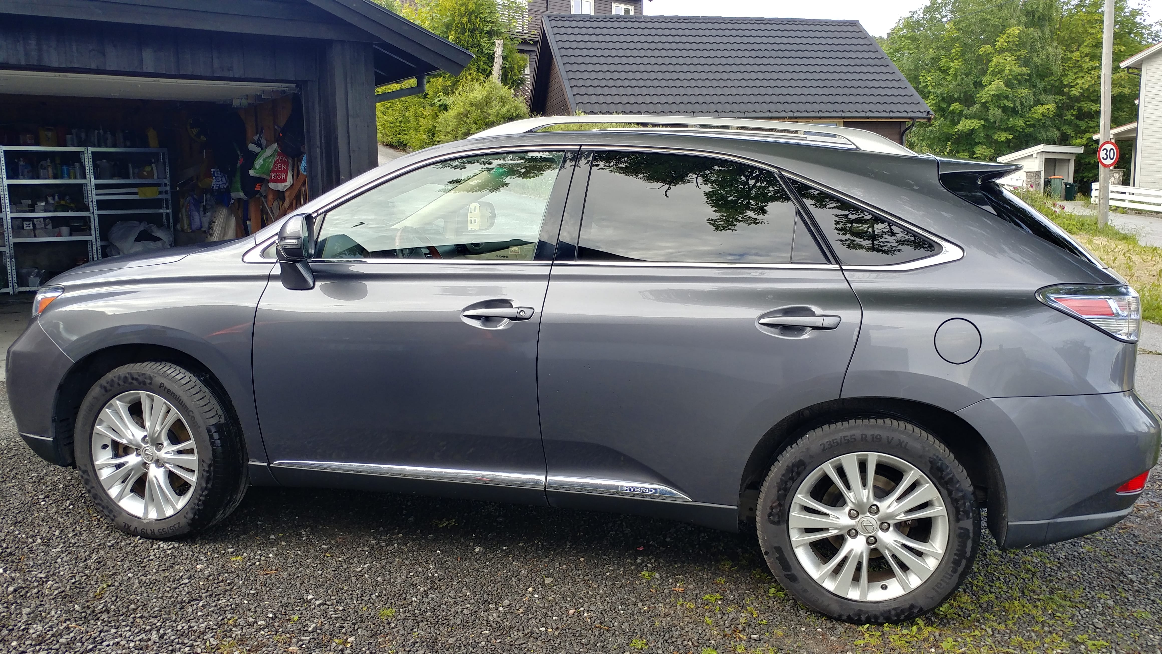 Lexus RX 450h, 2012, Blyfri 95 / Elektrisk (hybrid), automatisk