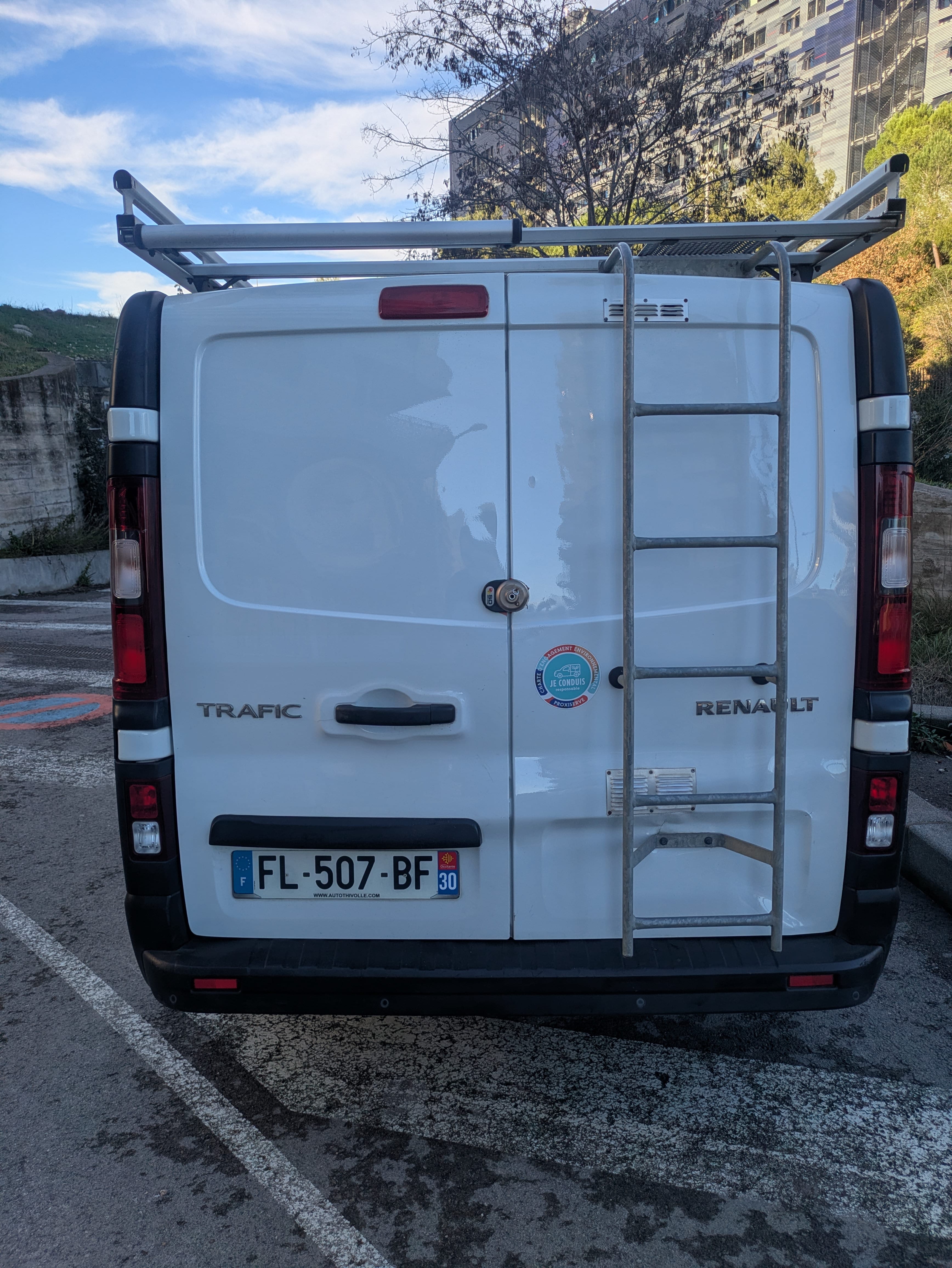 Renault Trafic with GPS