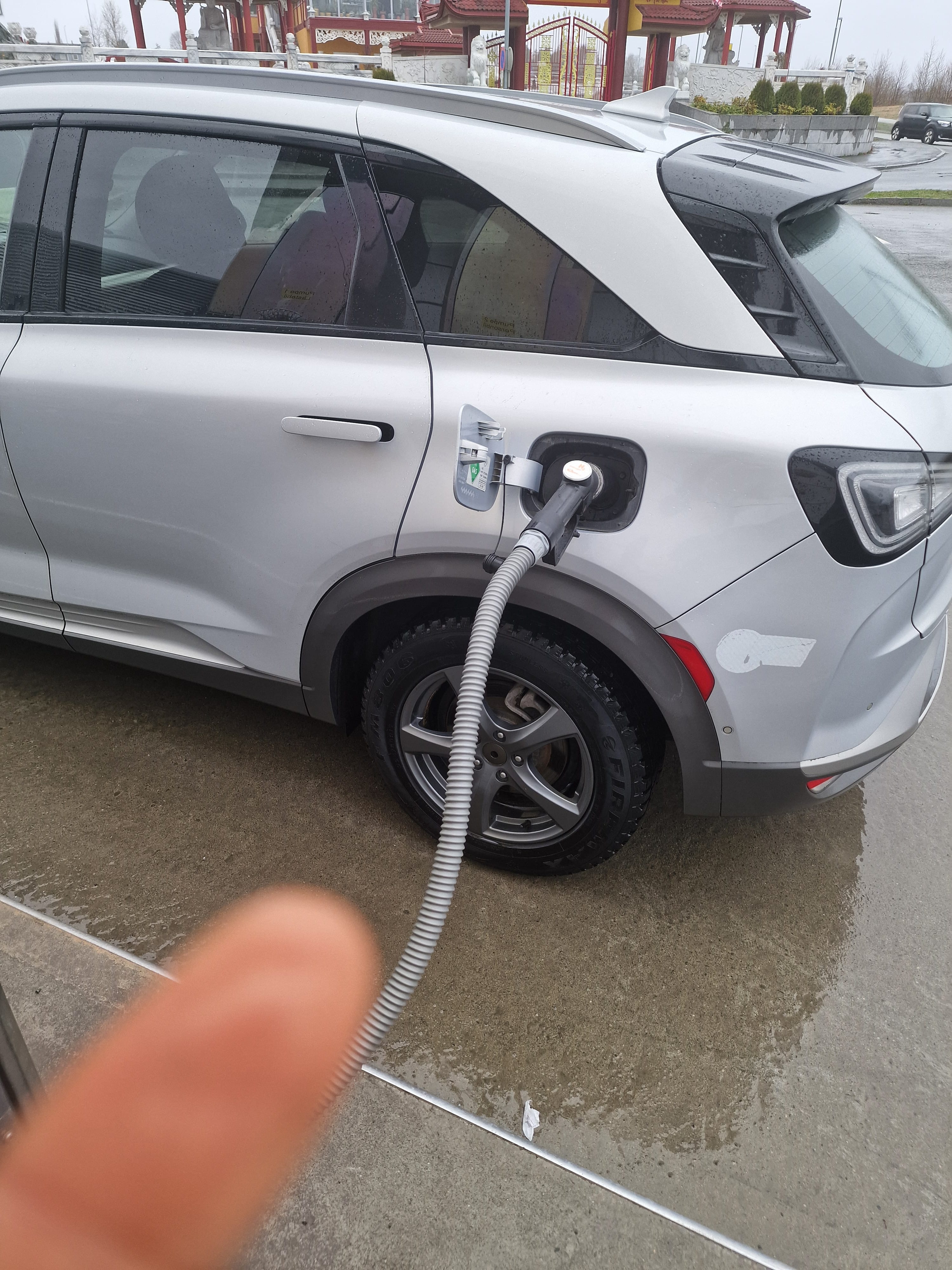 Hyundai Nexo med Vinterdekk