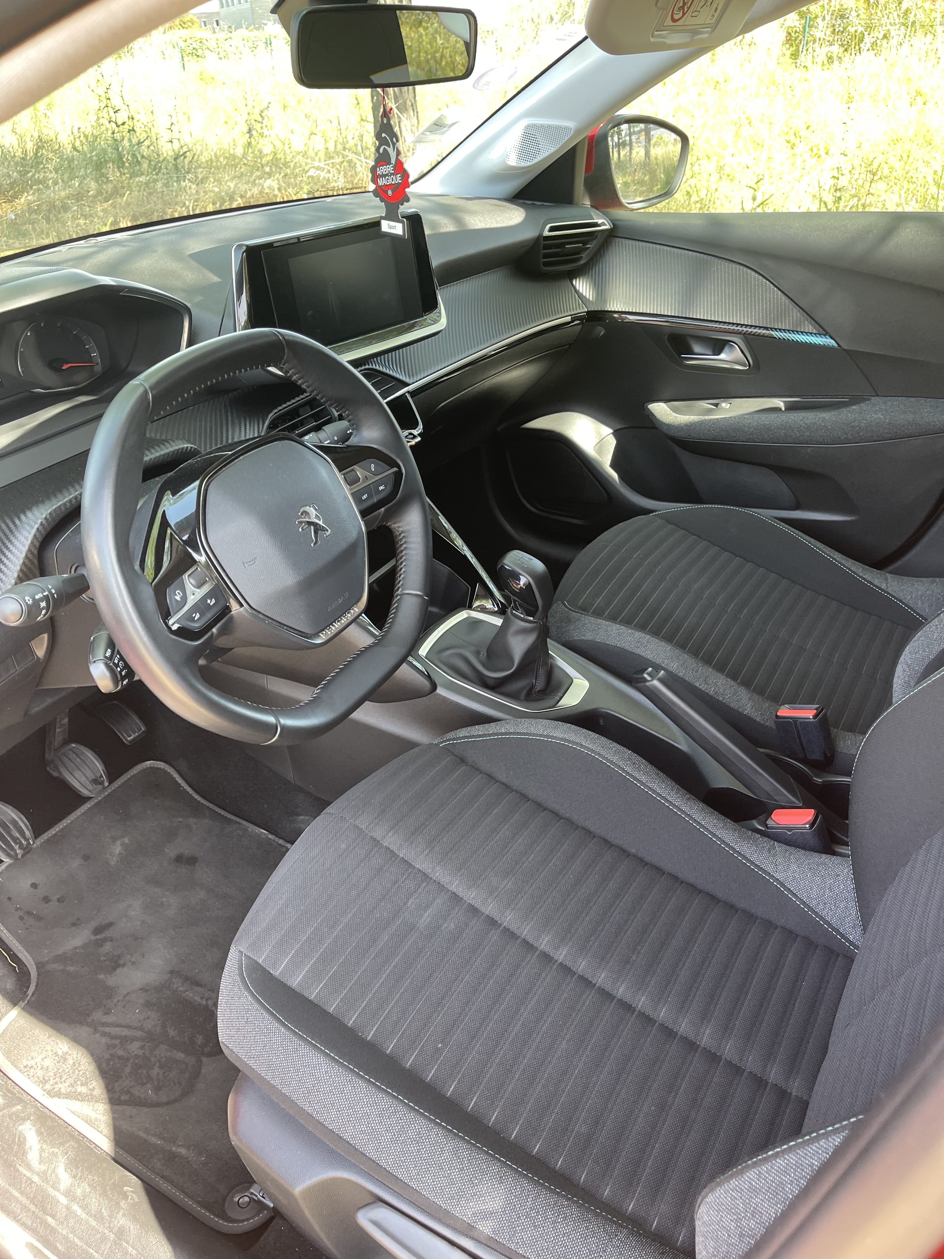 Peugeot 208 met Apple CarPlay
