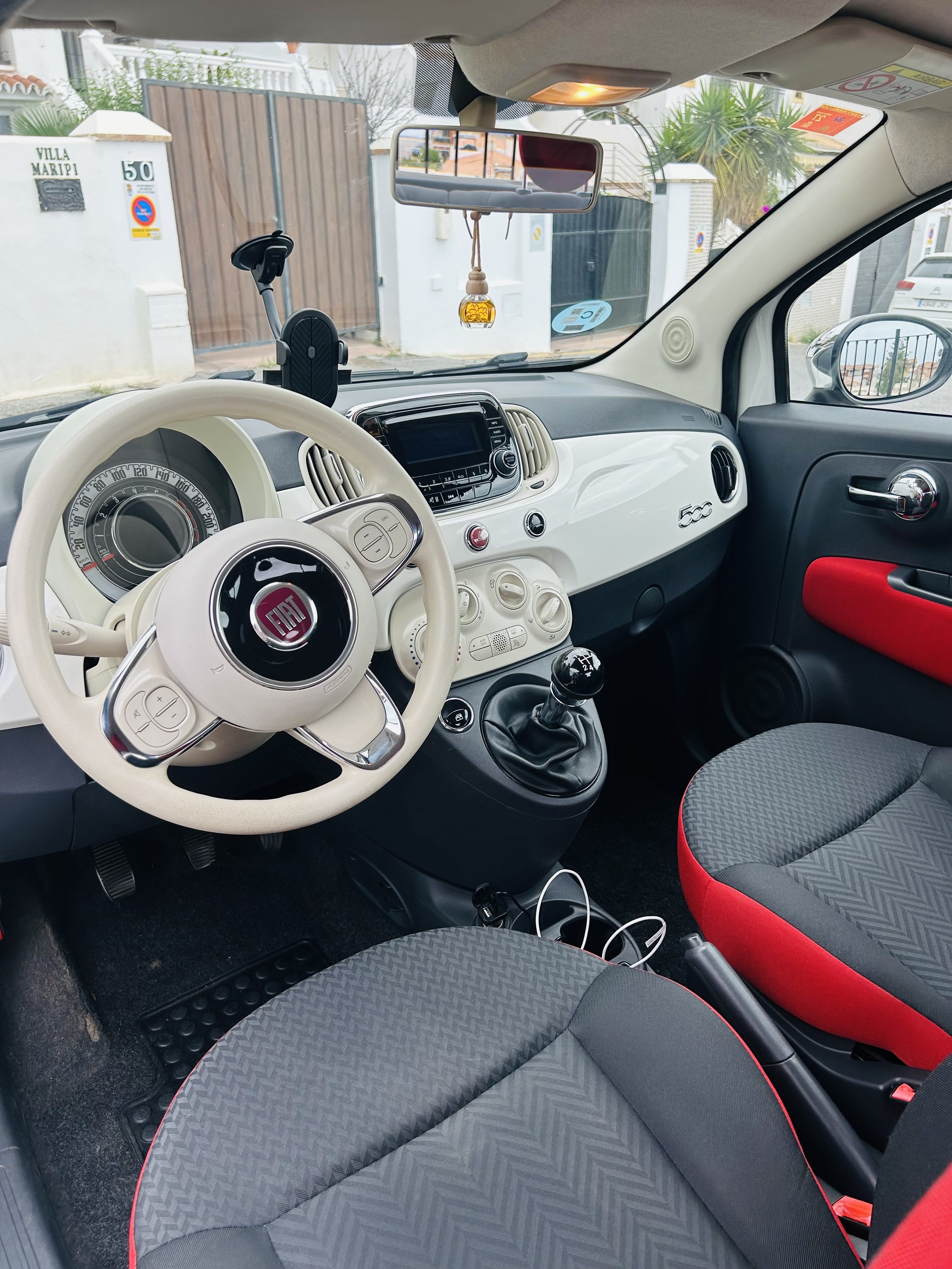 Fiat 500 mit Audio-/iPod-Zugang