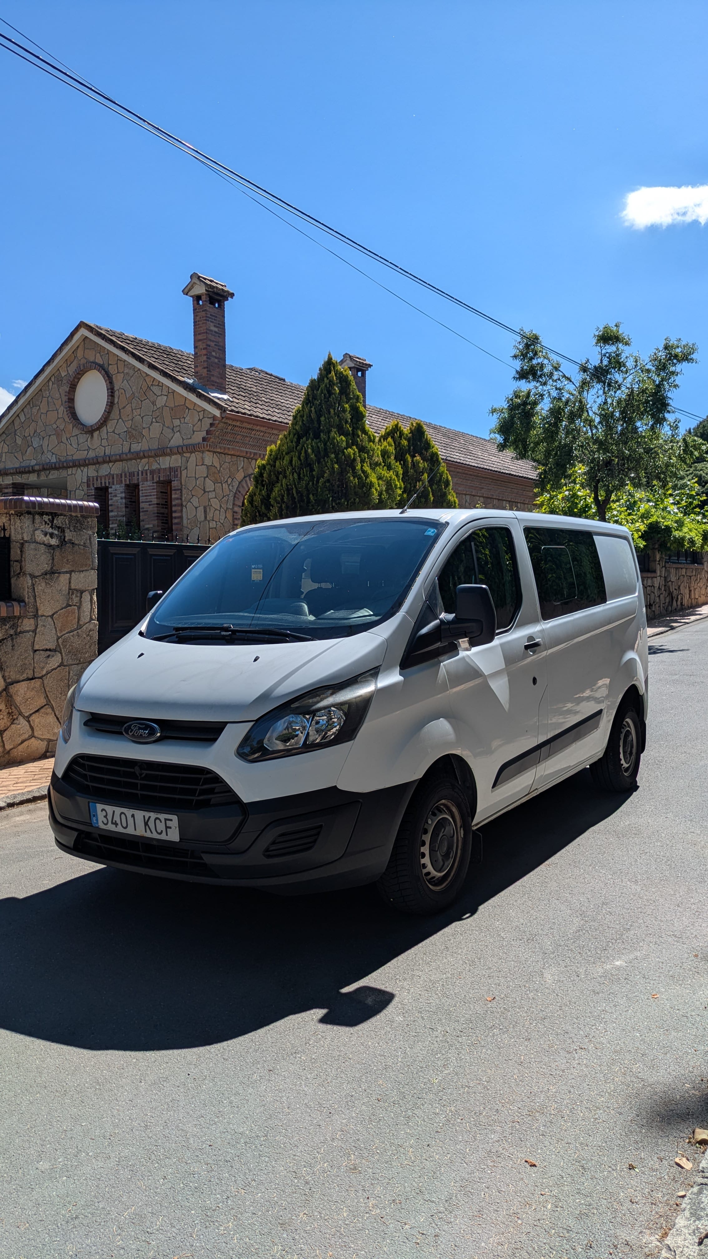Ford Transit Furgoneta Doble Cabina, 2017, Diesel, 6 plazas