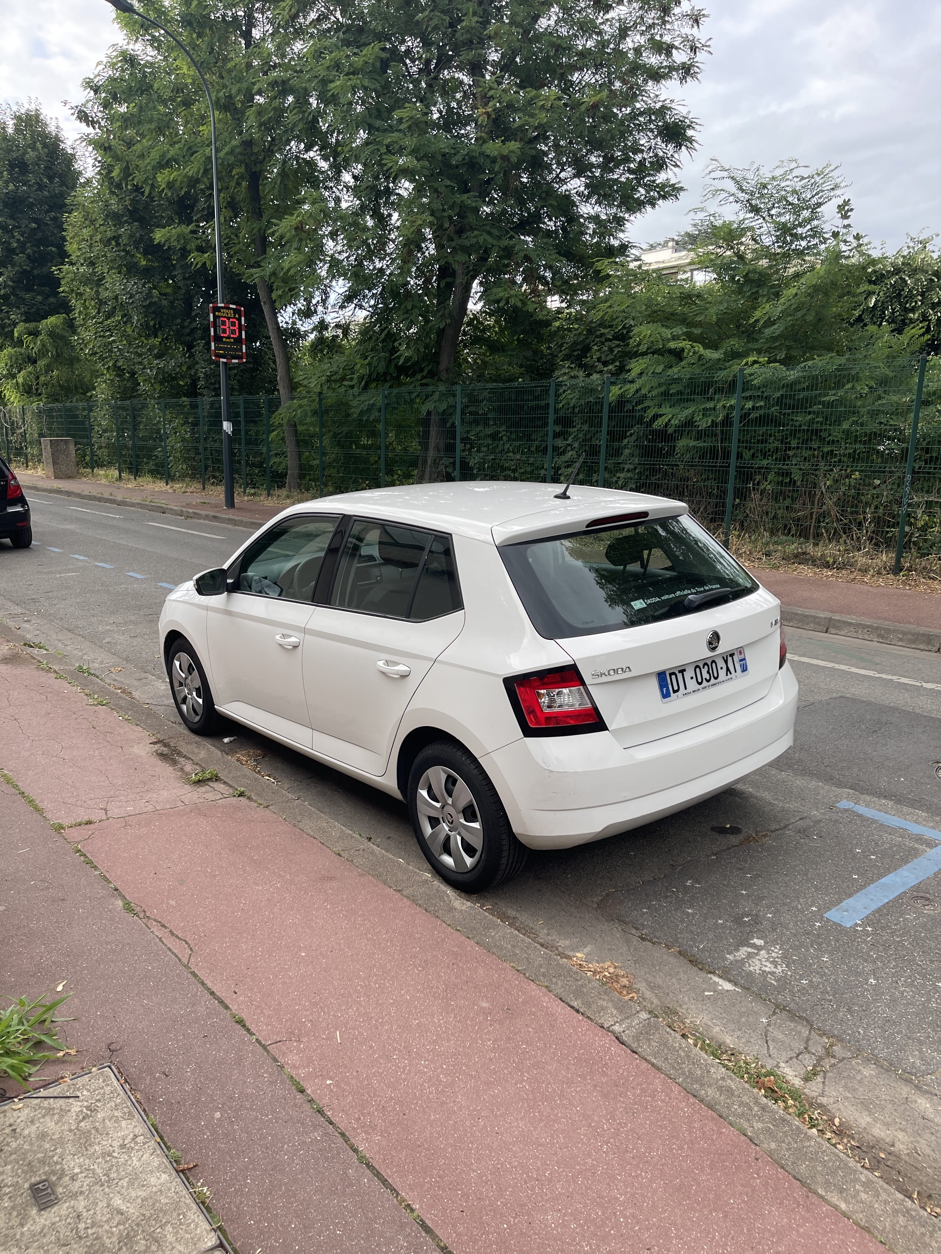 Skoda Fabia avec Audio Bluetooth