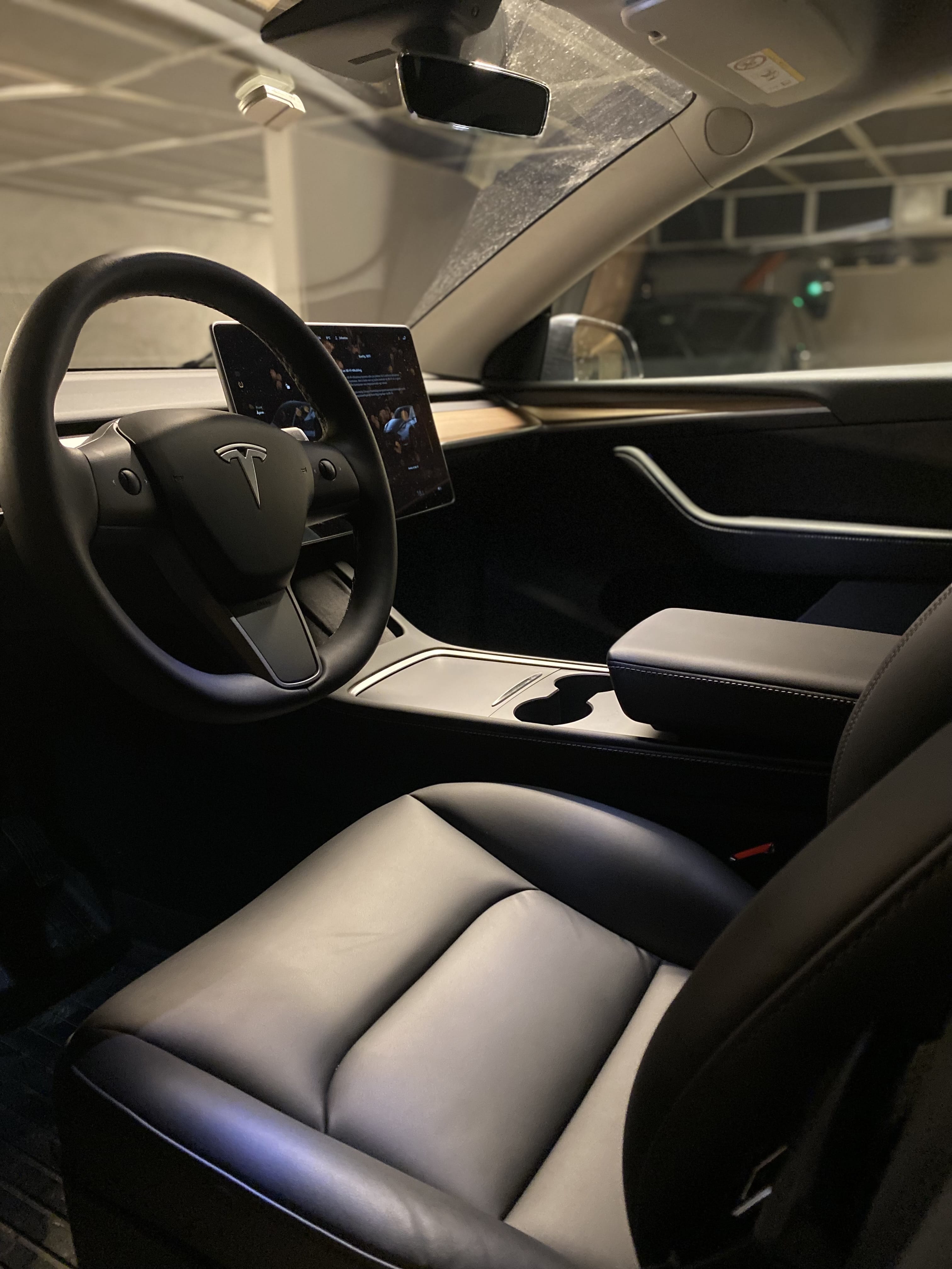 Tesla Model Y with Cruise control