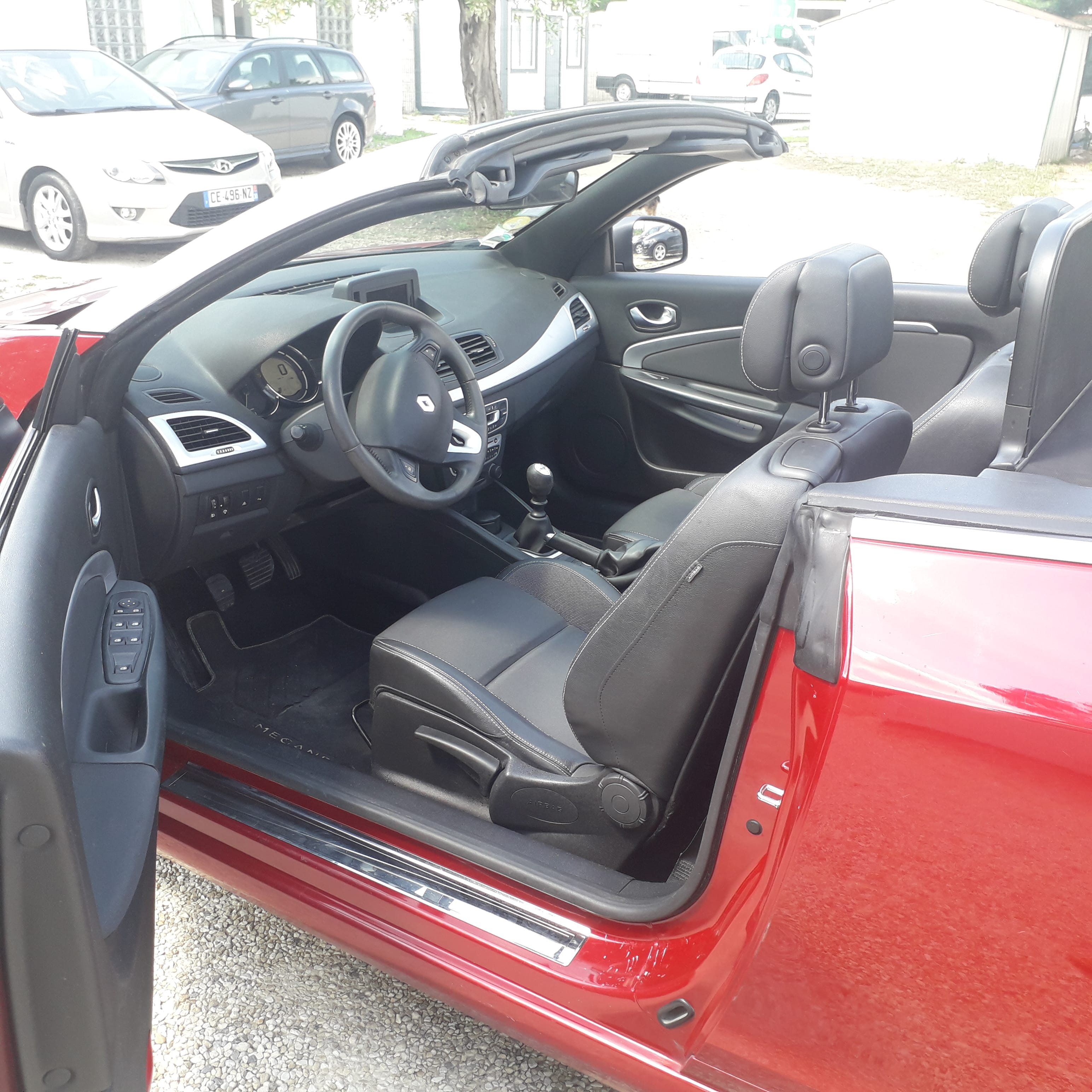 Renault Mégane CC avec Siège bébé