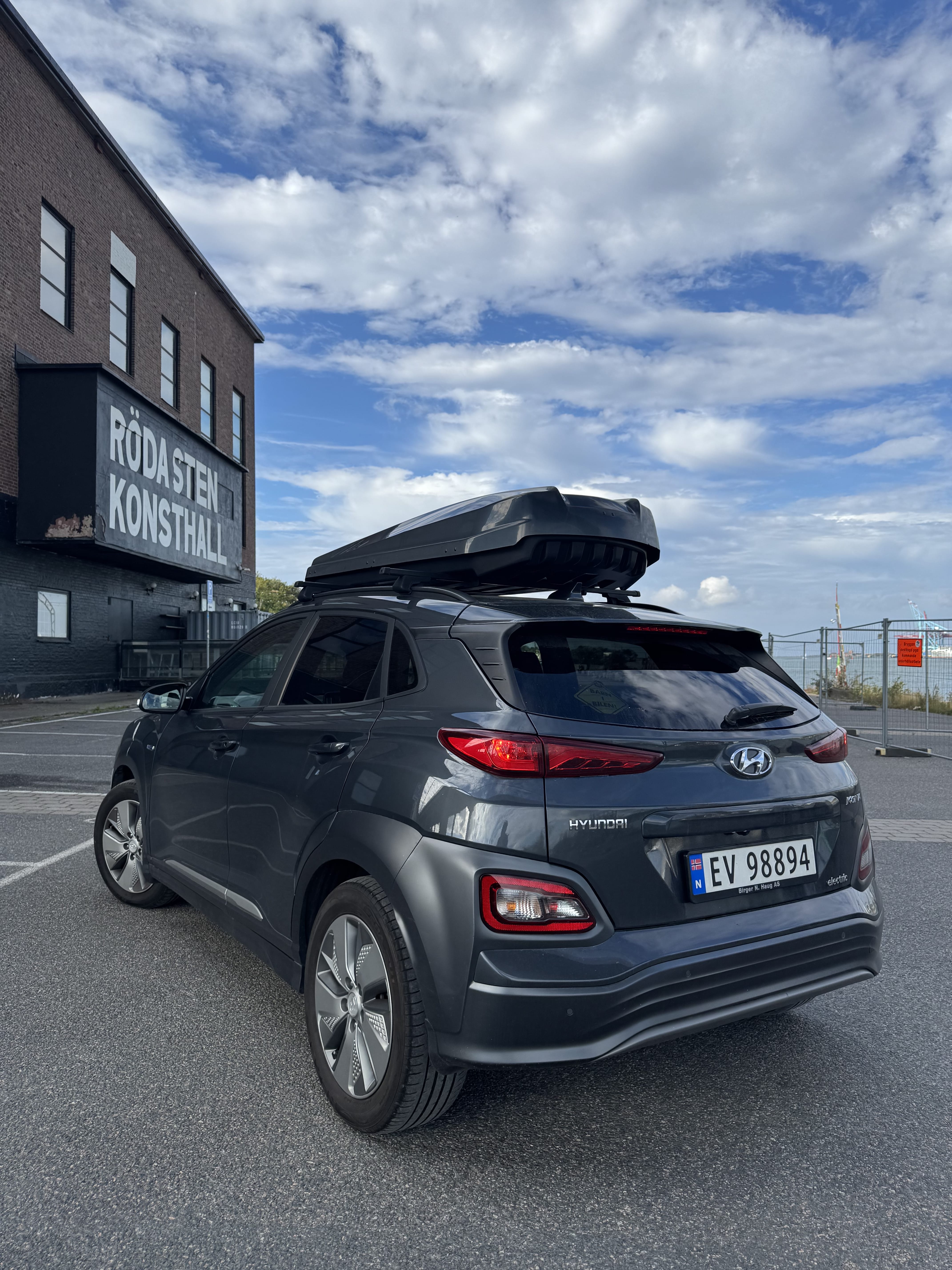 Hyundai Kona Electric med GPS