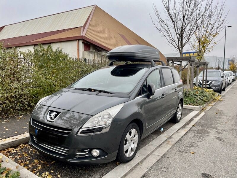 Peugeot 5008 7 places GRIS FONCÉ HDI CLIM AUTO GPS RÉGULATEUR, 2010, Diesel, 7 places