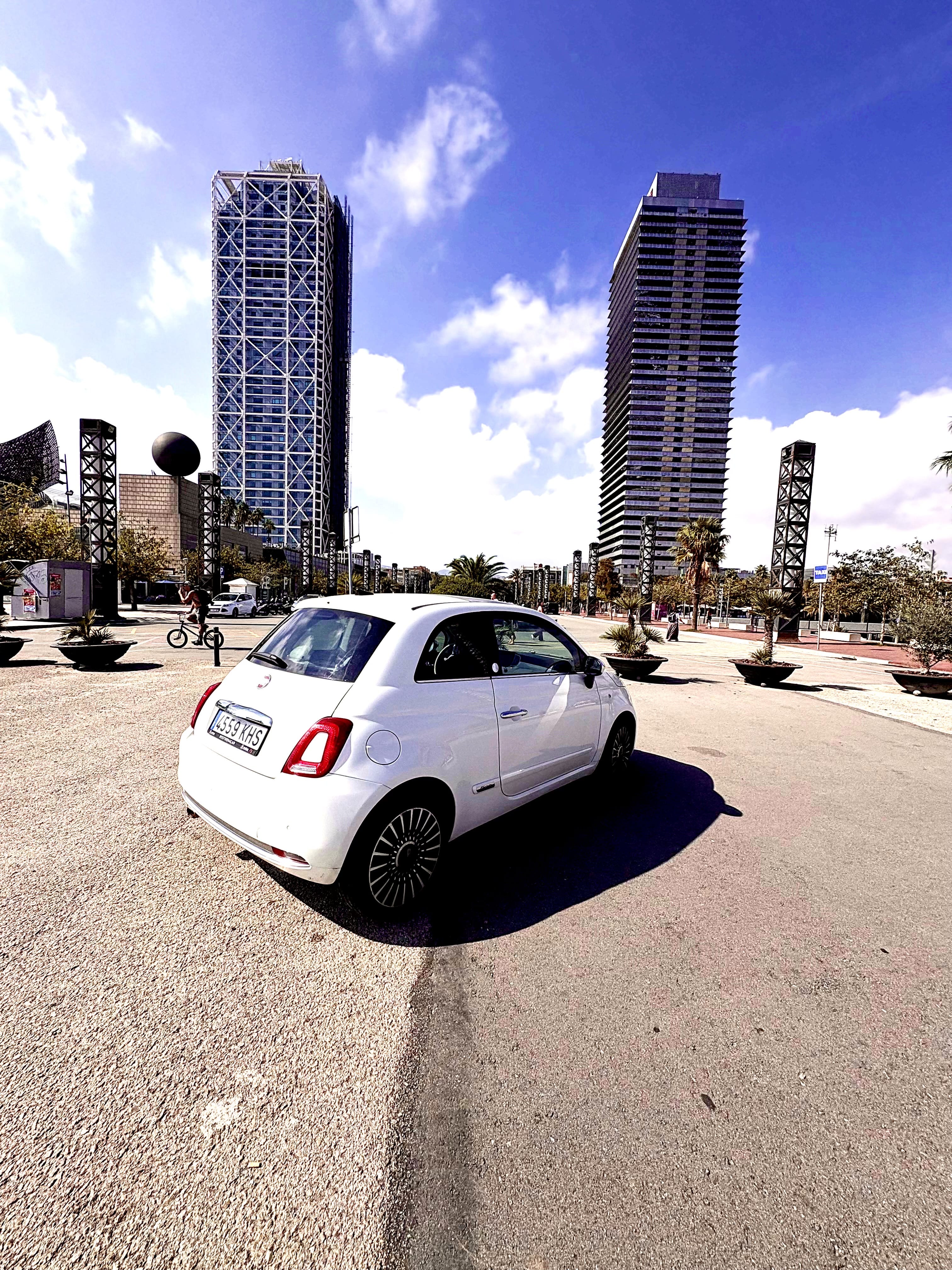 Fiat 500 con GPS