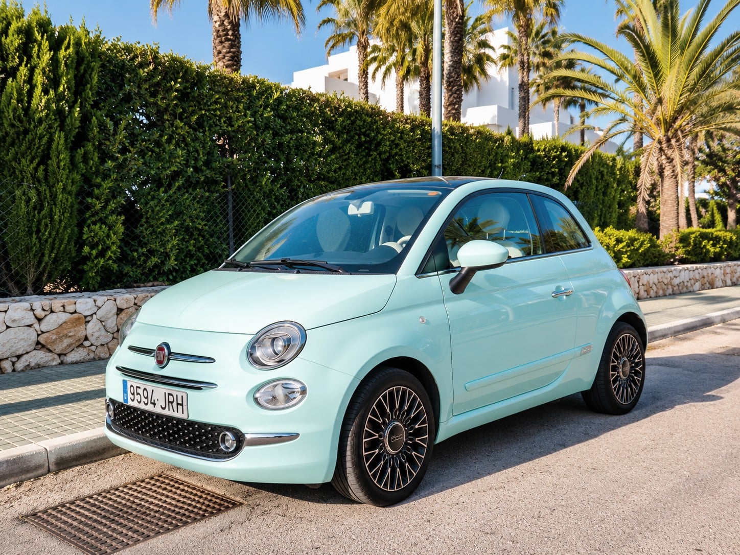 Fiat 500 Lounge, 2016, Gasolina 95, automatique