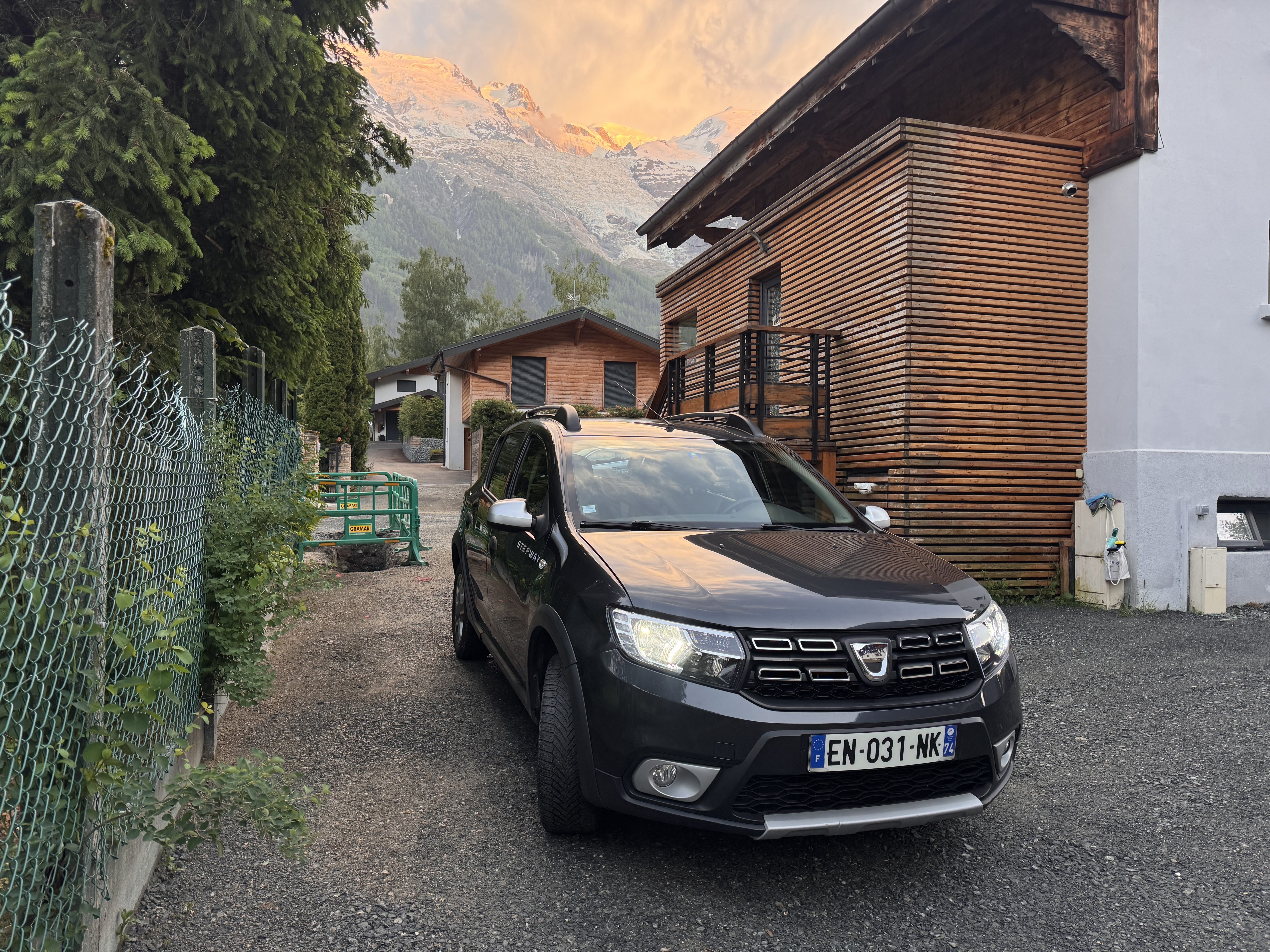 Dacia Sandero Stepway avec Siège bébé