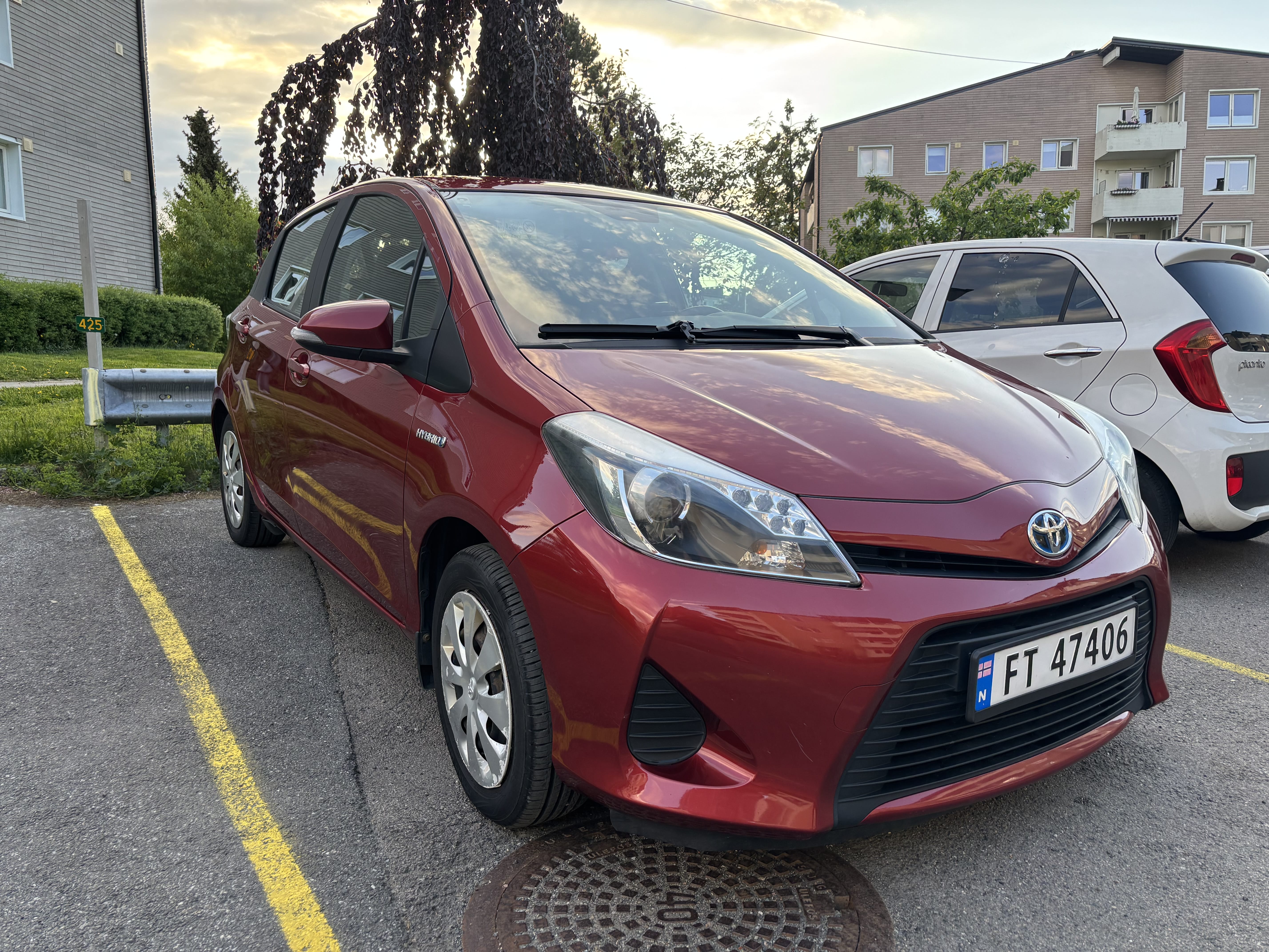 Toyota Yaris Hybrid, 2014, Blyfri 95, automatisk