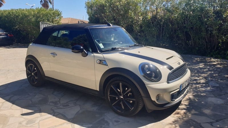 Mini Cooper S Cabrio avec Climatisation