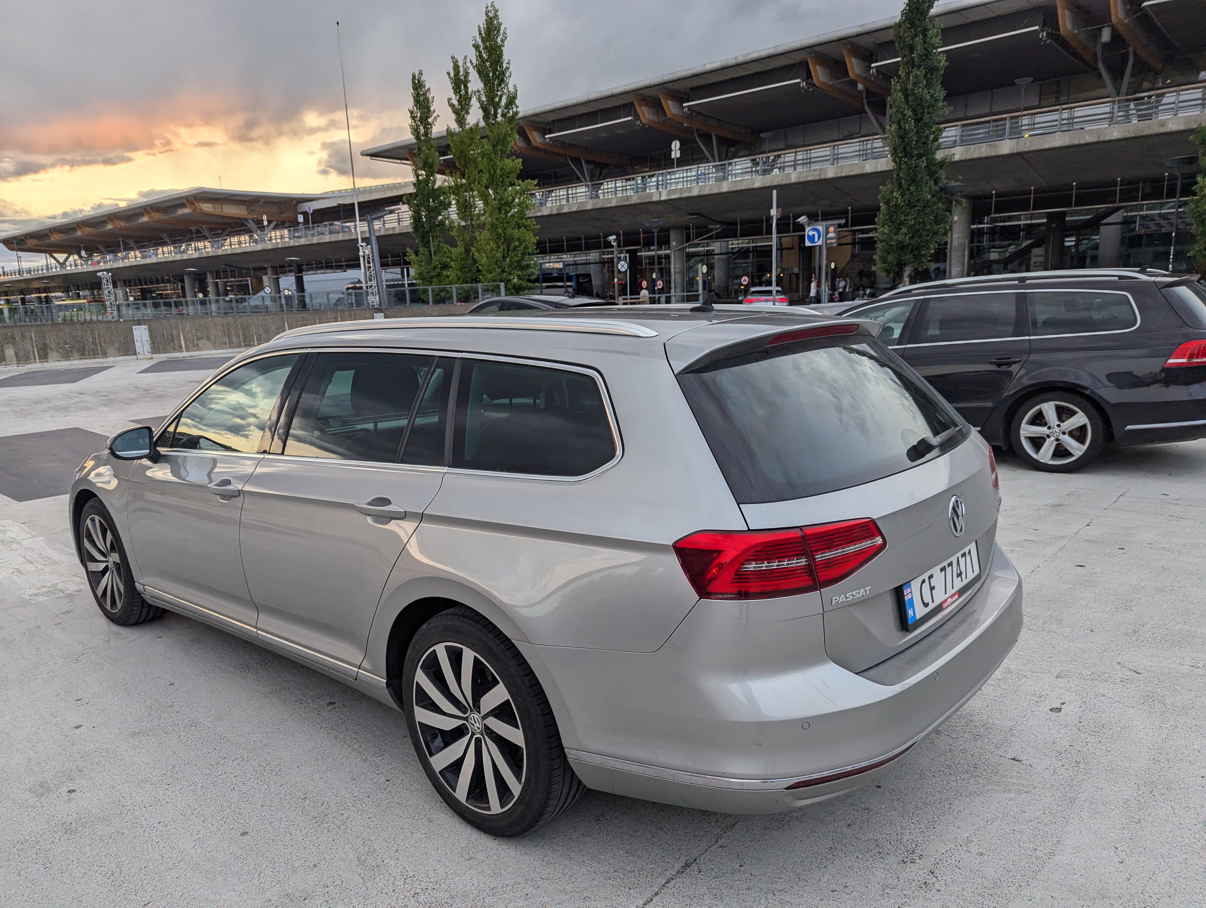 Volkswagen Passat med Ryggekamera