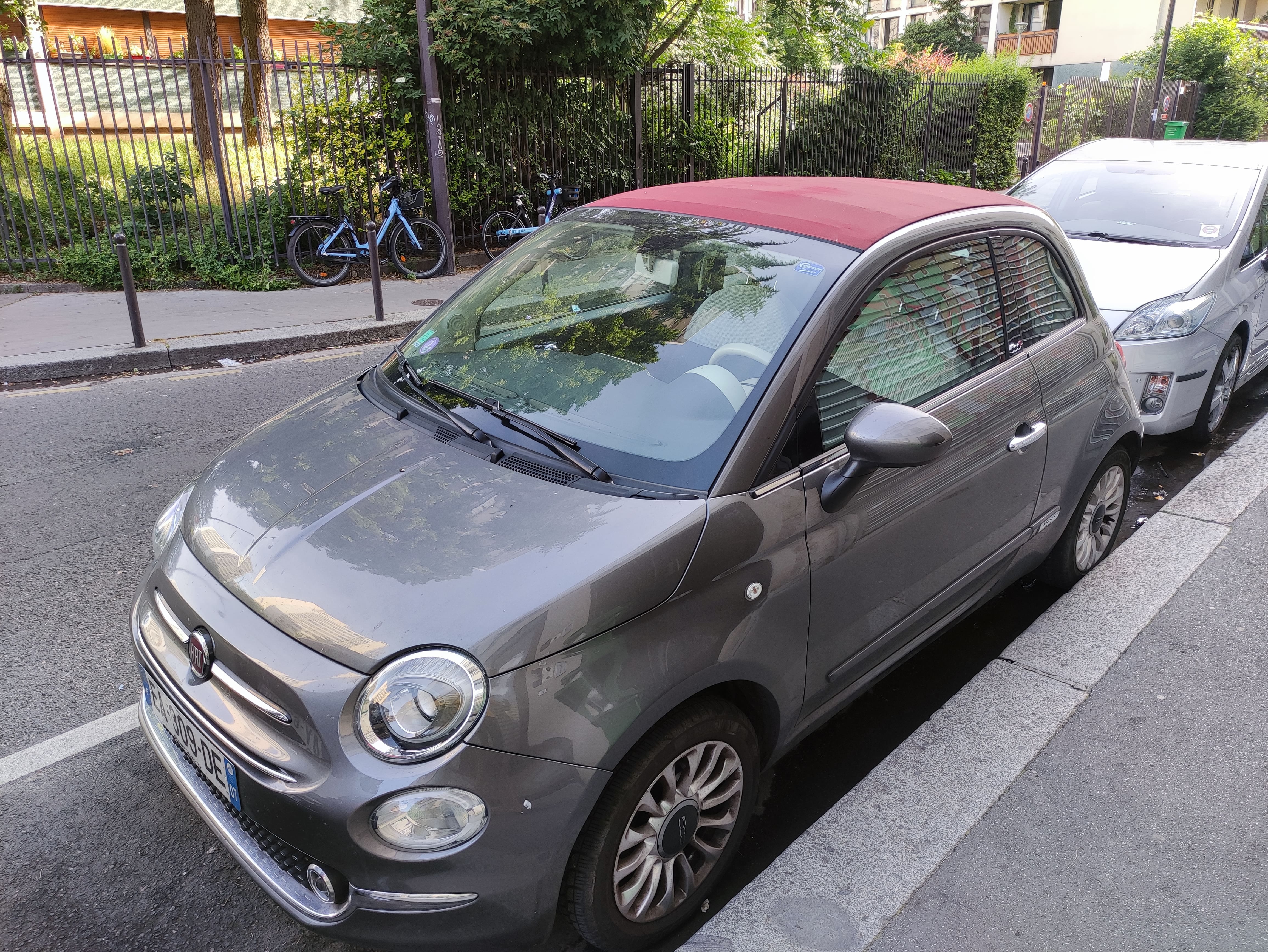 Fiat 500 C Décapotable, 2016, Essence 95