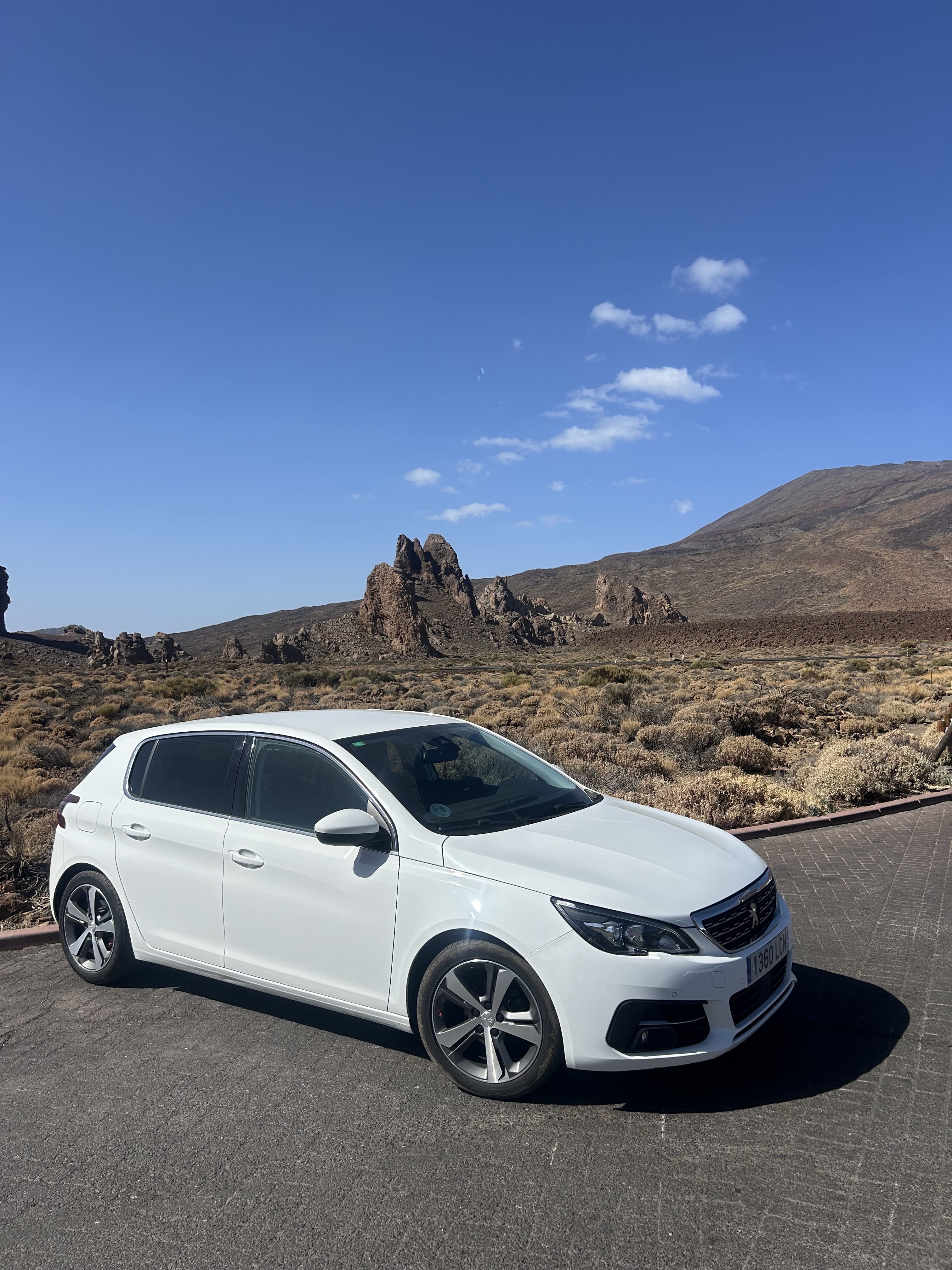Peugeot 308 mit Navigationsgerät