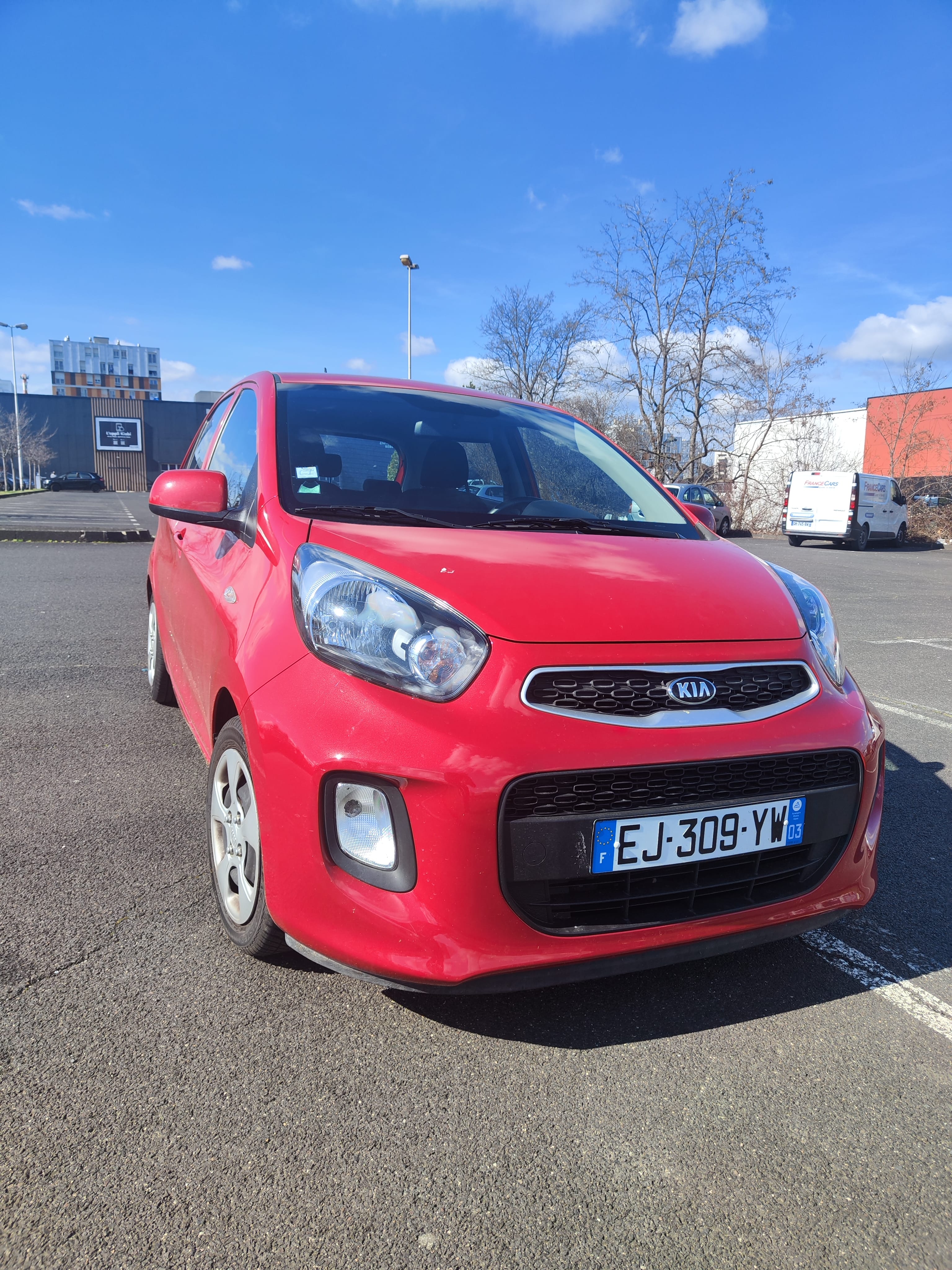 Kia Picanto Véhicule essence, 2017, Essence 95