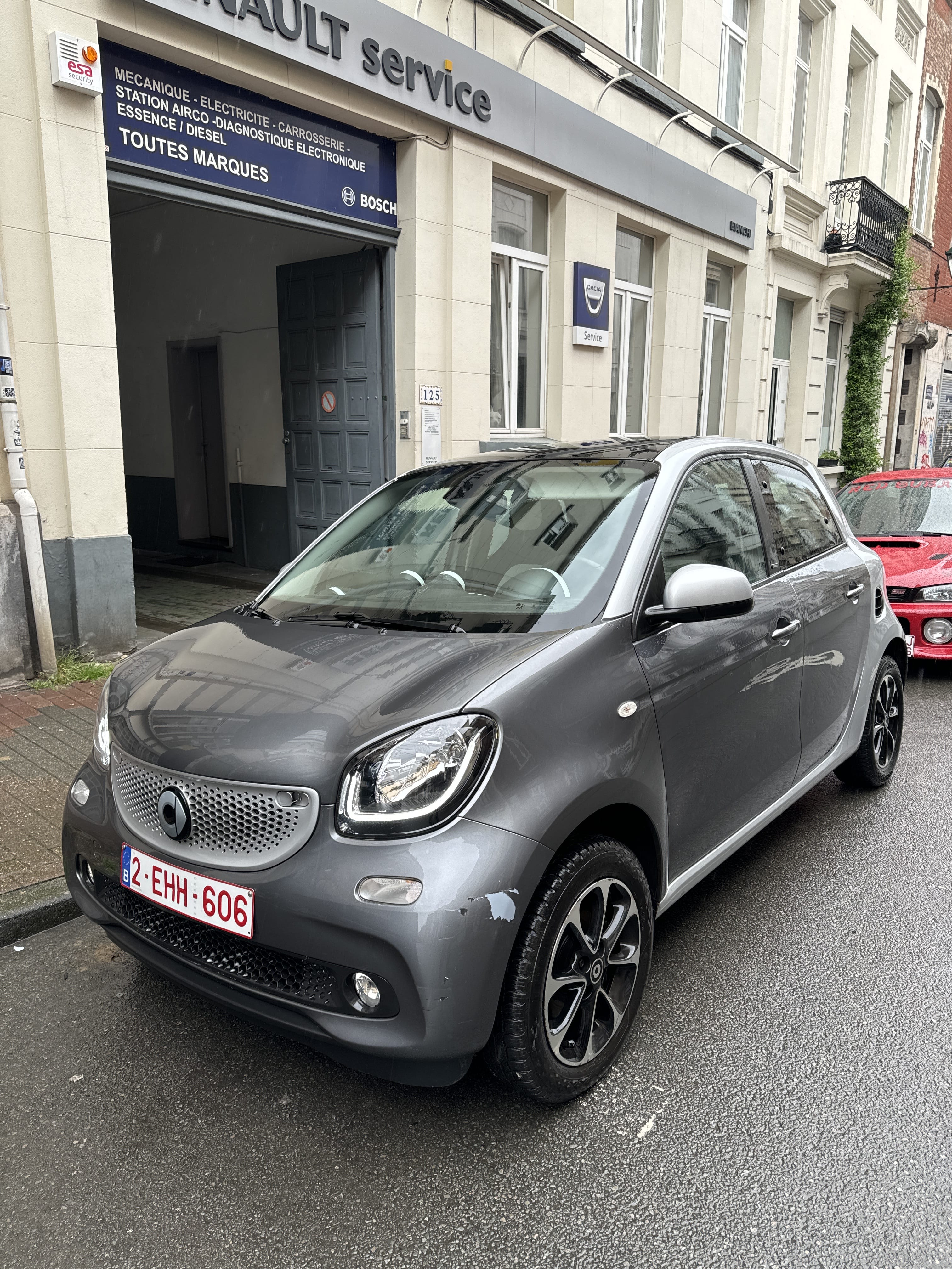 Smart Forfour met Airco