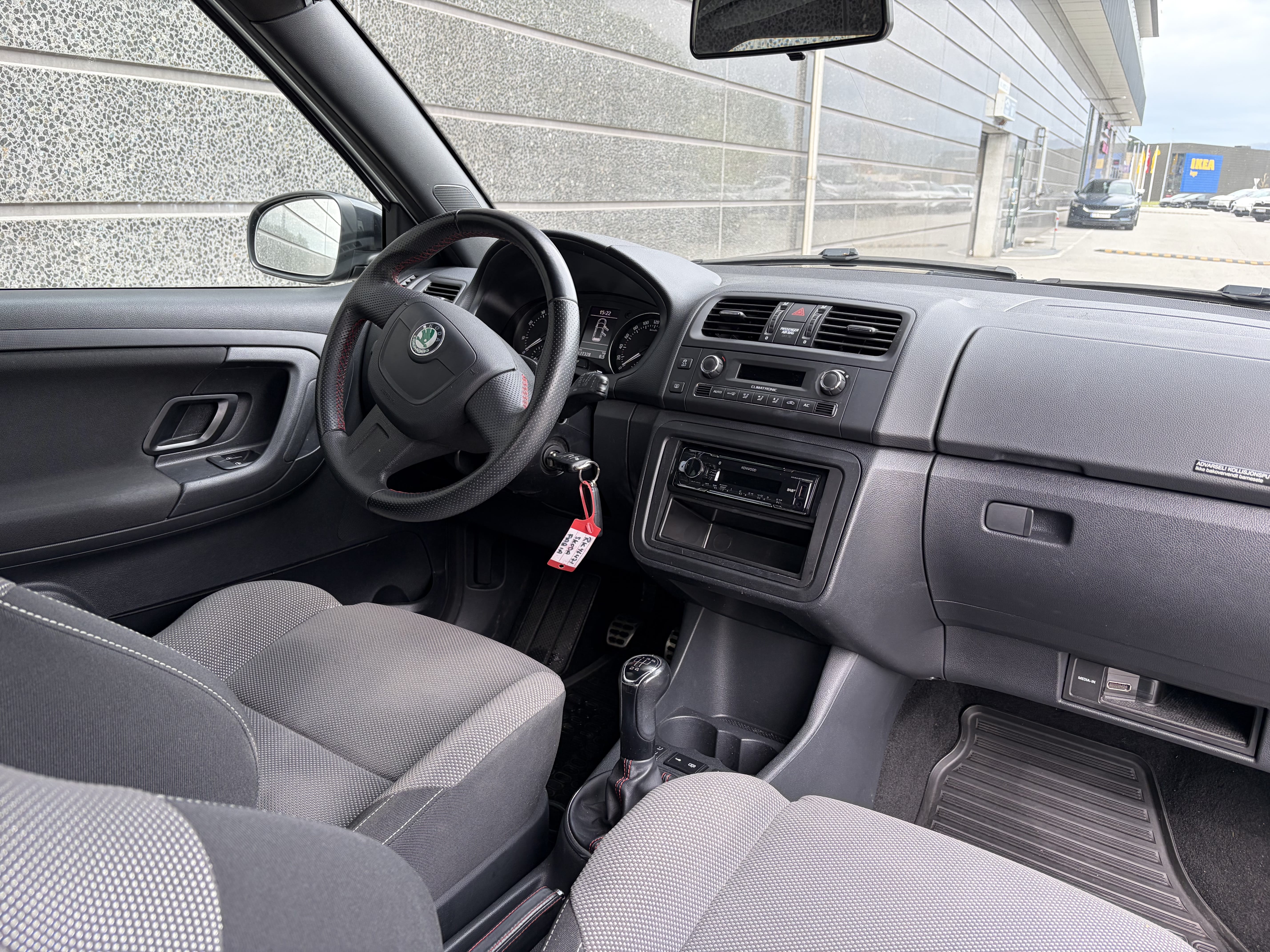 Skoda Fabia med Bilradio