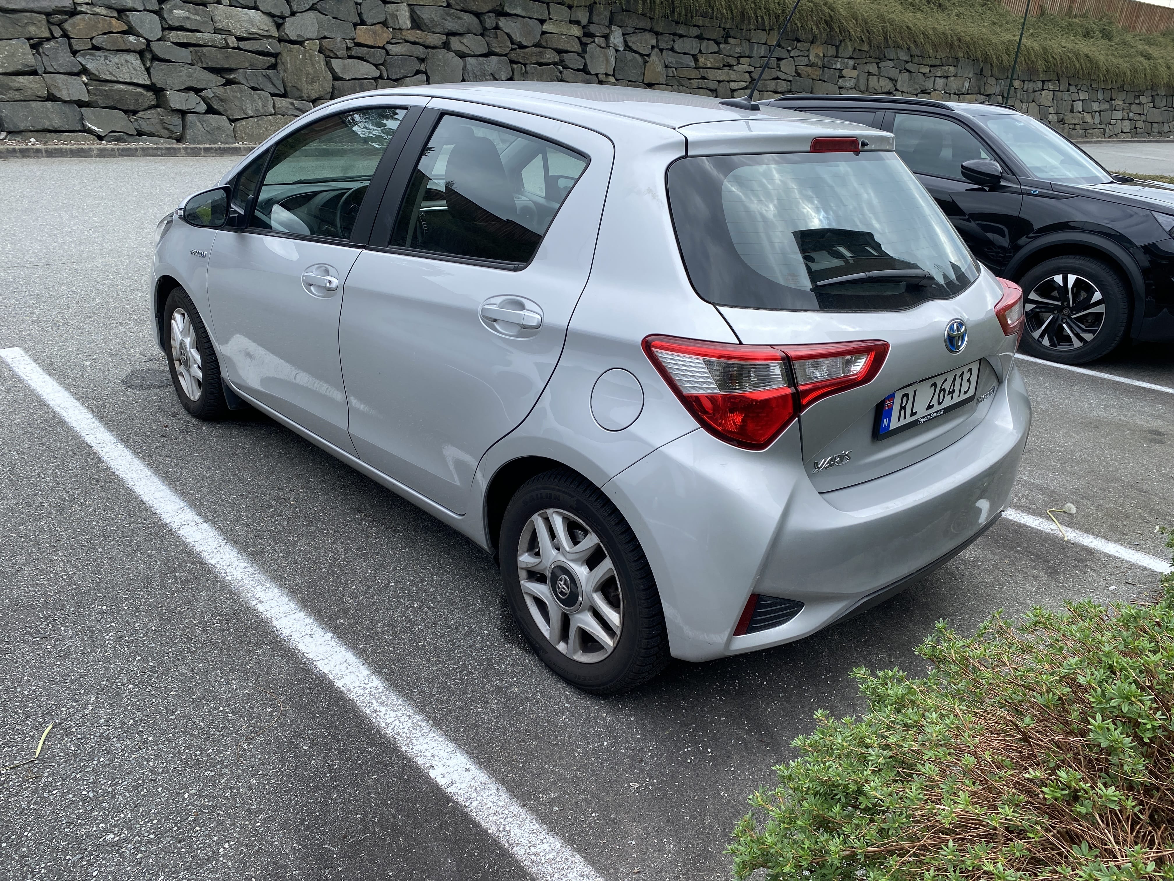 Toyota Yaris with Backup camera