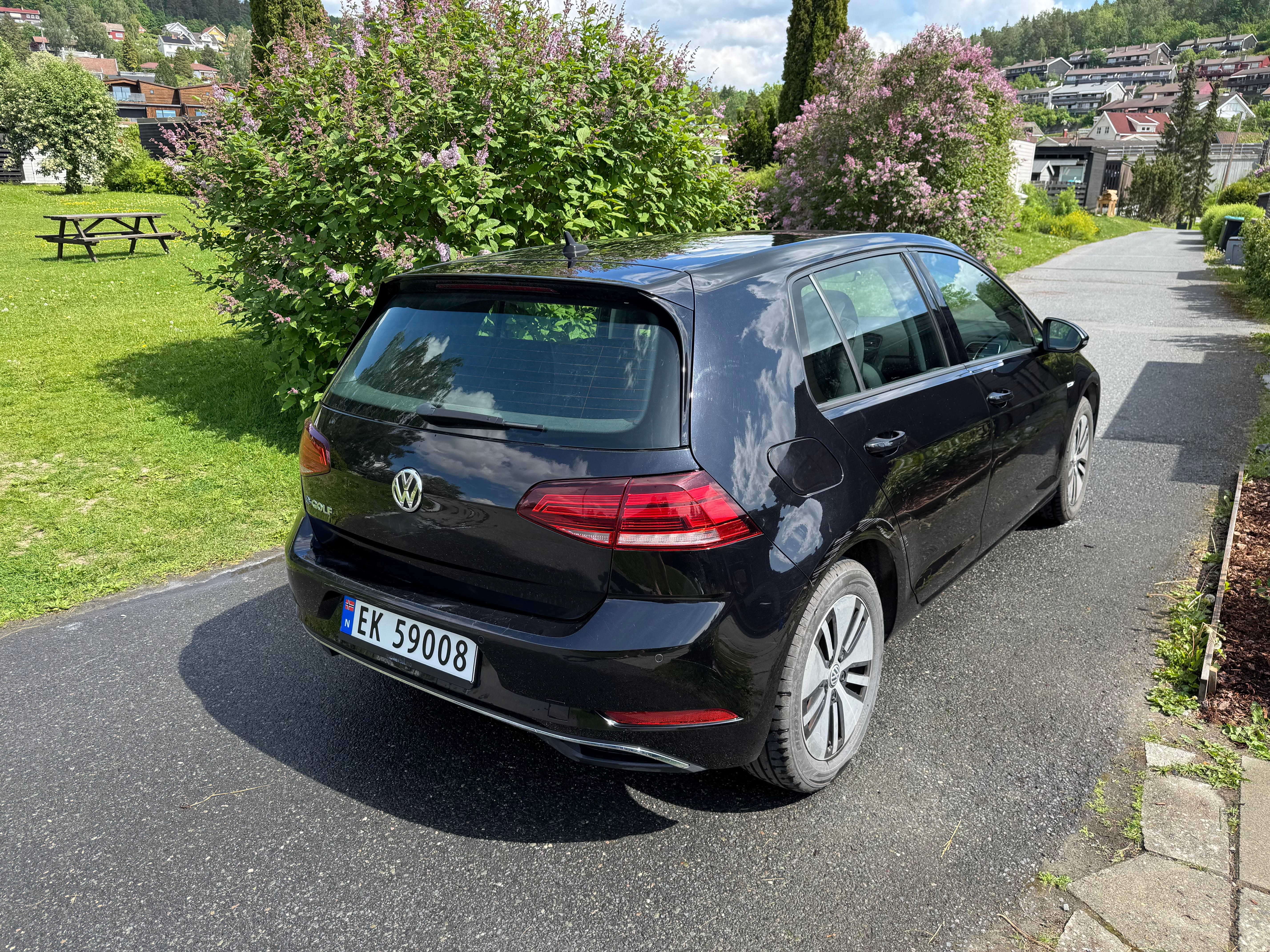 Volkswagen e-Golf med Ryggekamera