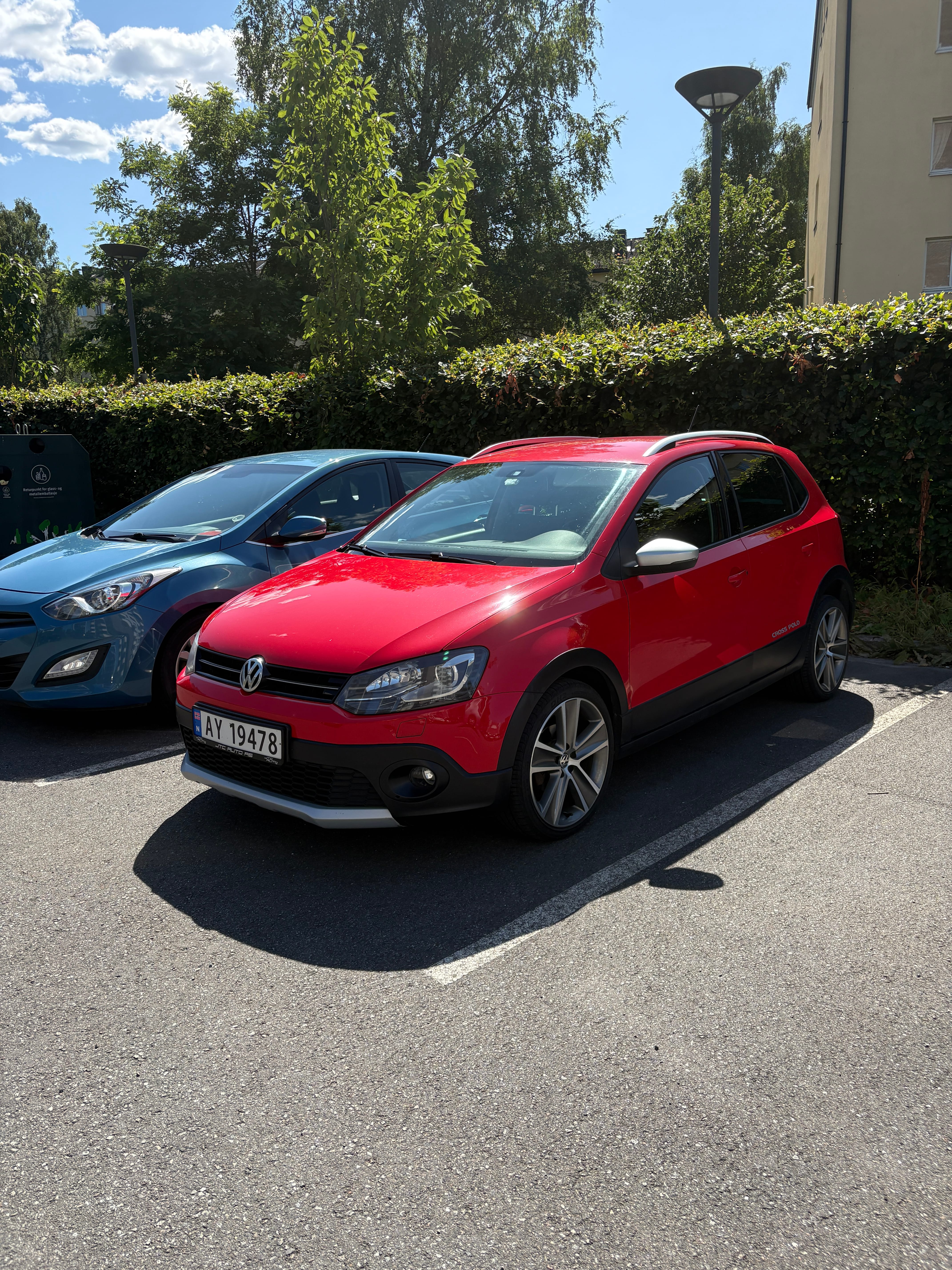Volkswagen Cross Polo, 2012, Blyfri 95