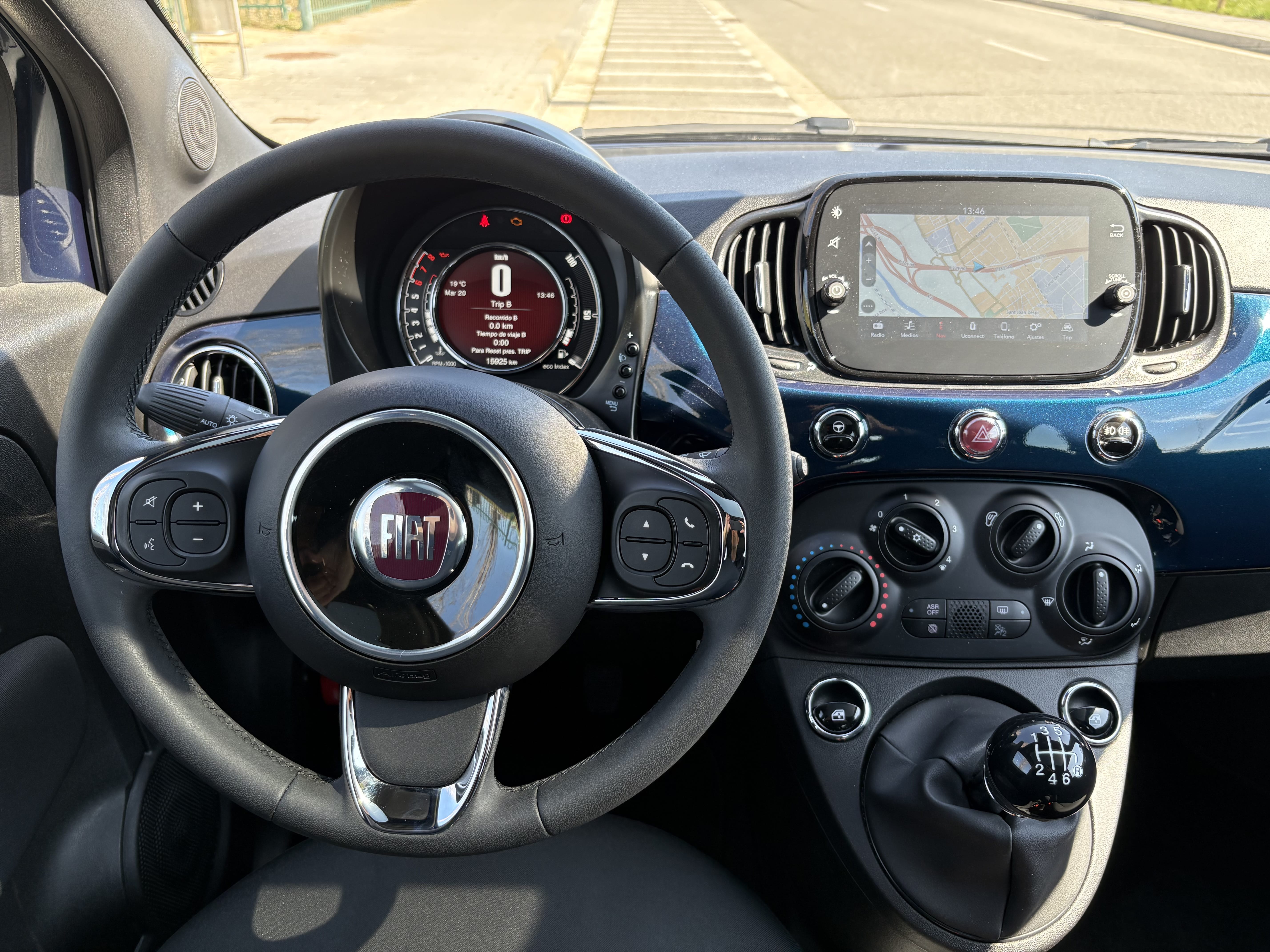 Fiat 500 Híbrido con GPS
