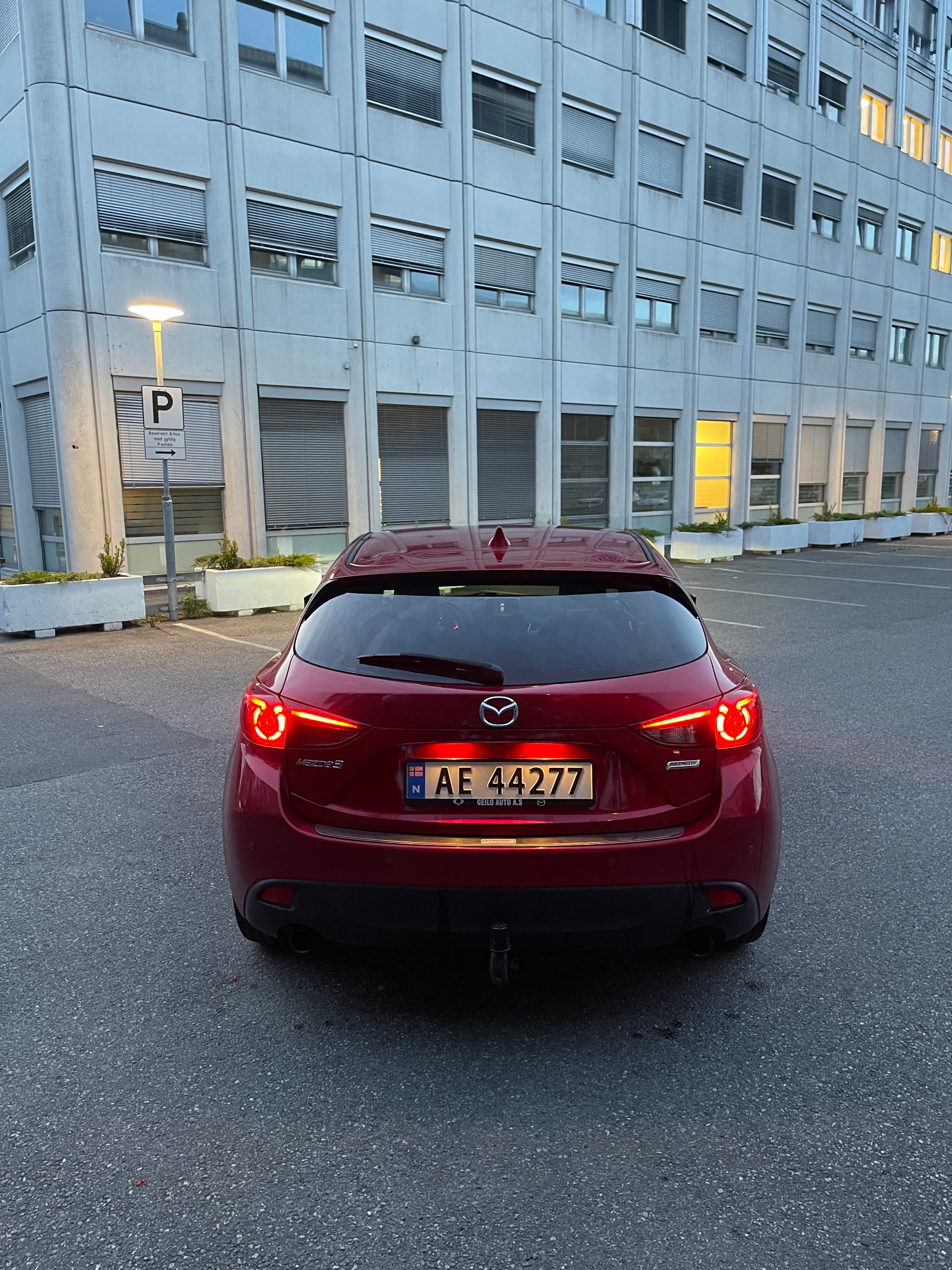 Mazda 3 med GPS