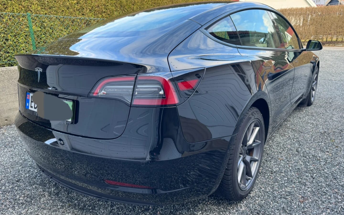 Tesla Model 3 Long Range med Ryggekamera