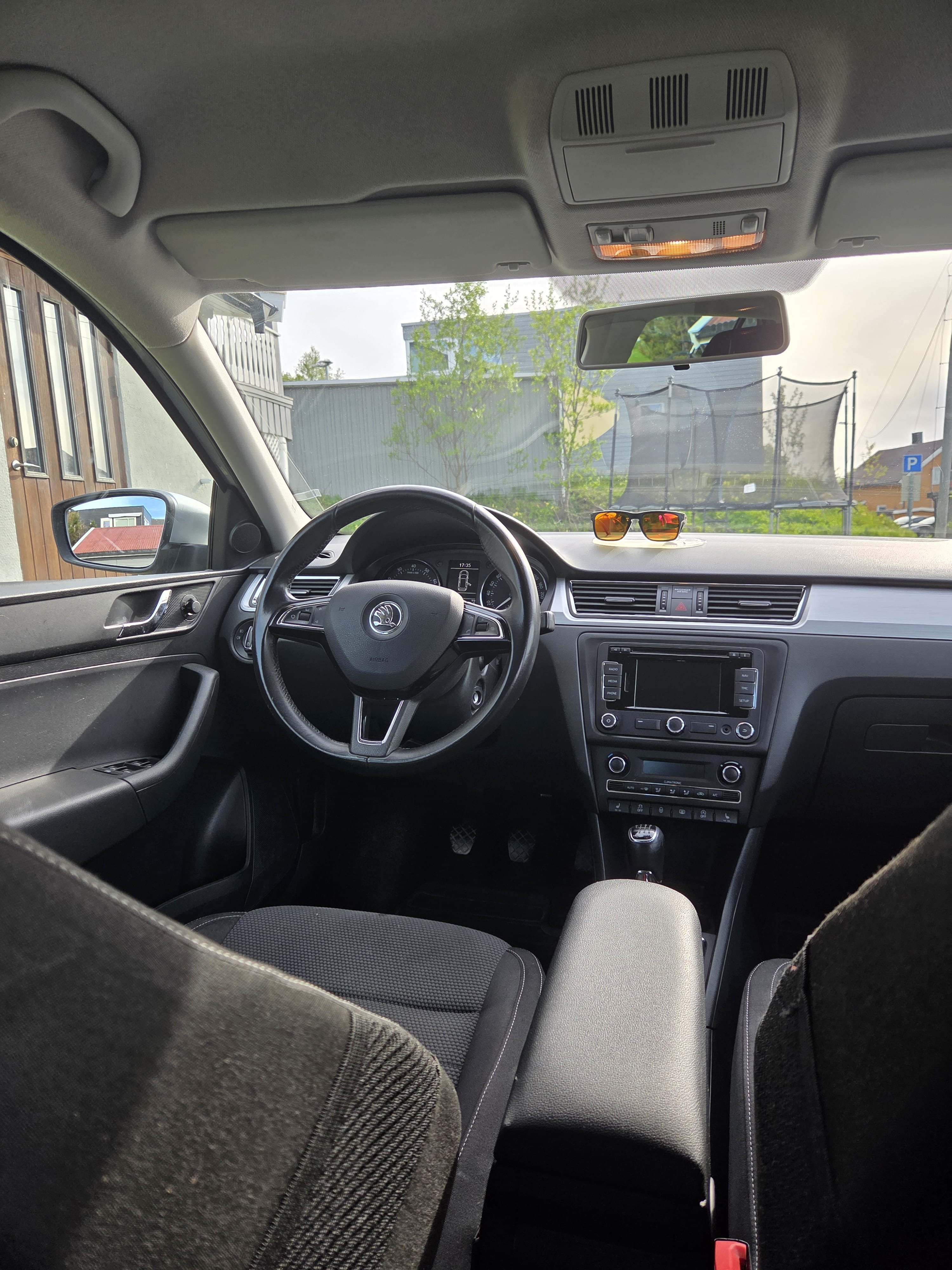 Skoda Rapid Spaceback med Bluetooth audio