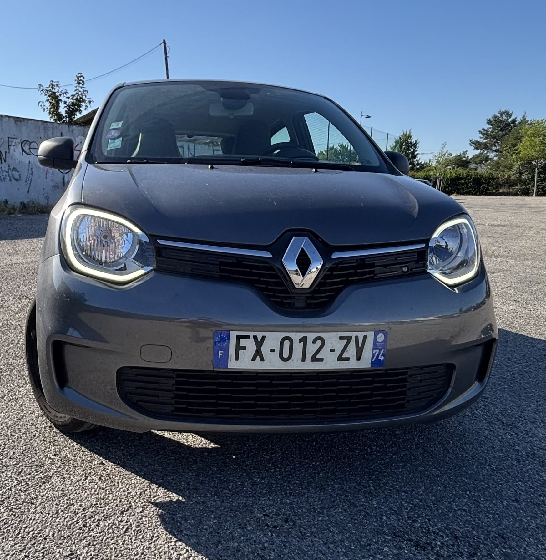 Renault Twingo III avec Siège bébé