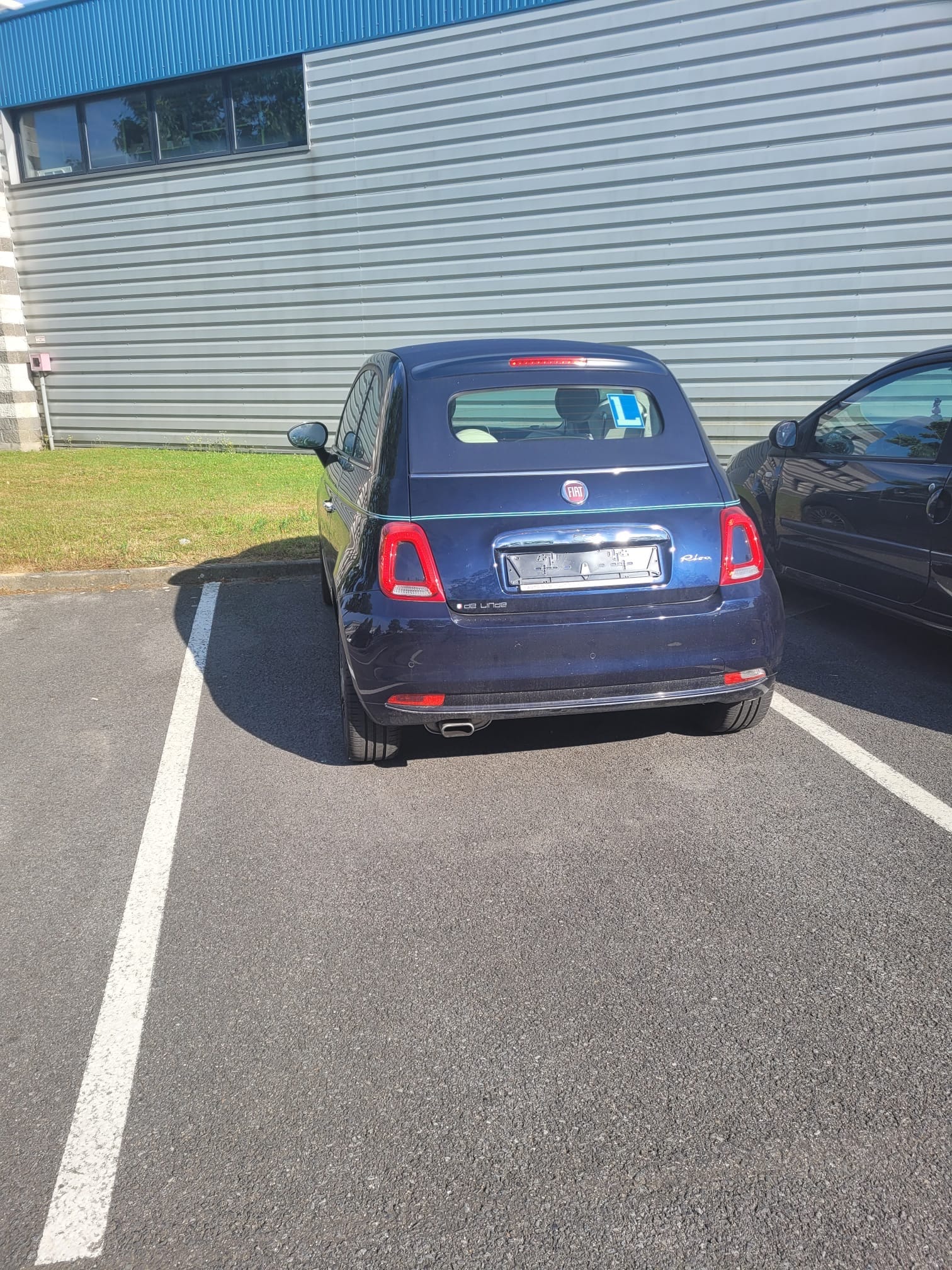 Fiat 500 avec GPS